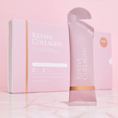 Revive Collagen Premium 8,500mg Hydrolysed Marine Collagen Drink with Added Hyaluronic Acid & Aloe Vera Revive CollagenUS supplements