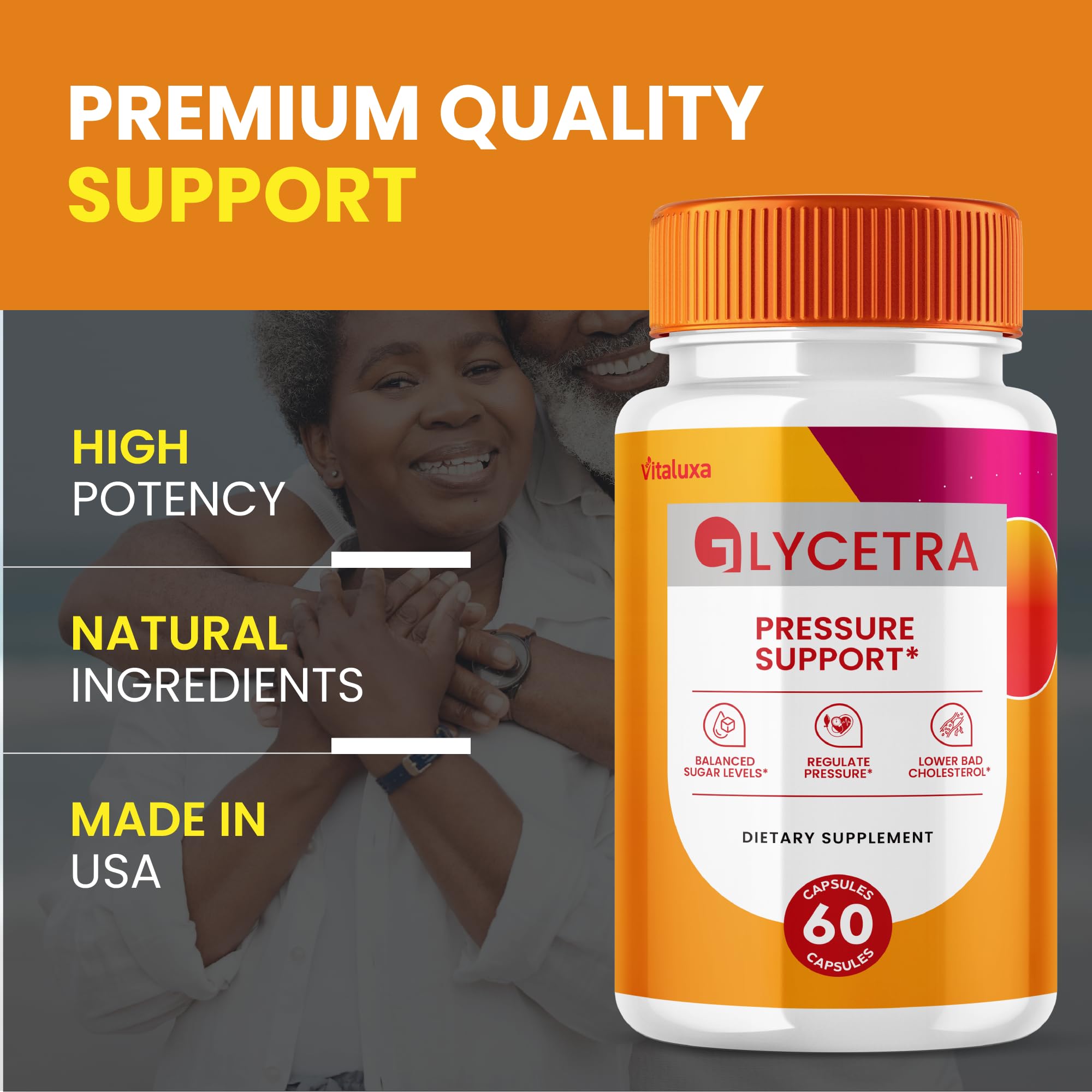 (2 Pack) Glycetra Capsules, Glycetra Blood Support Supplement Advanced Formula Premium Blend All Natural Balance Flow, Glicetra Pills Maximum Strength Glycogen Support Health Wellness Review (120 Ct) VitaluxaAu supplements