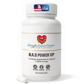 Weight Success Centers NAD+ Power Up Liposomal NAD+ Supplement – High Potency for Cellular Energy & Healthy Aging – Vegan, Gluten-Free, Non-GMO – for Men & Women – 30-Day Supply Weight Success CentersAu supplements