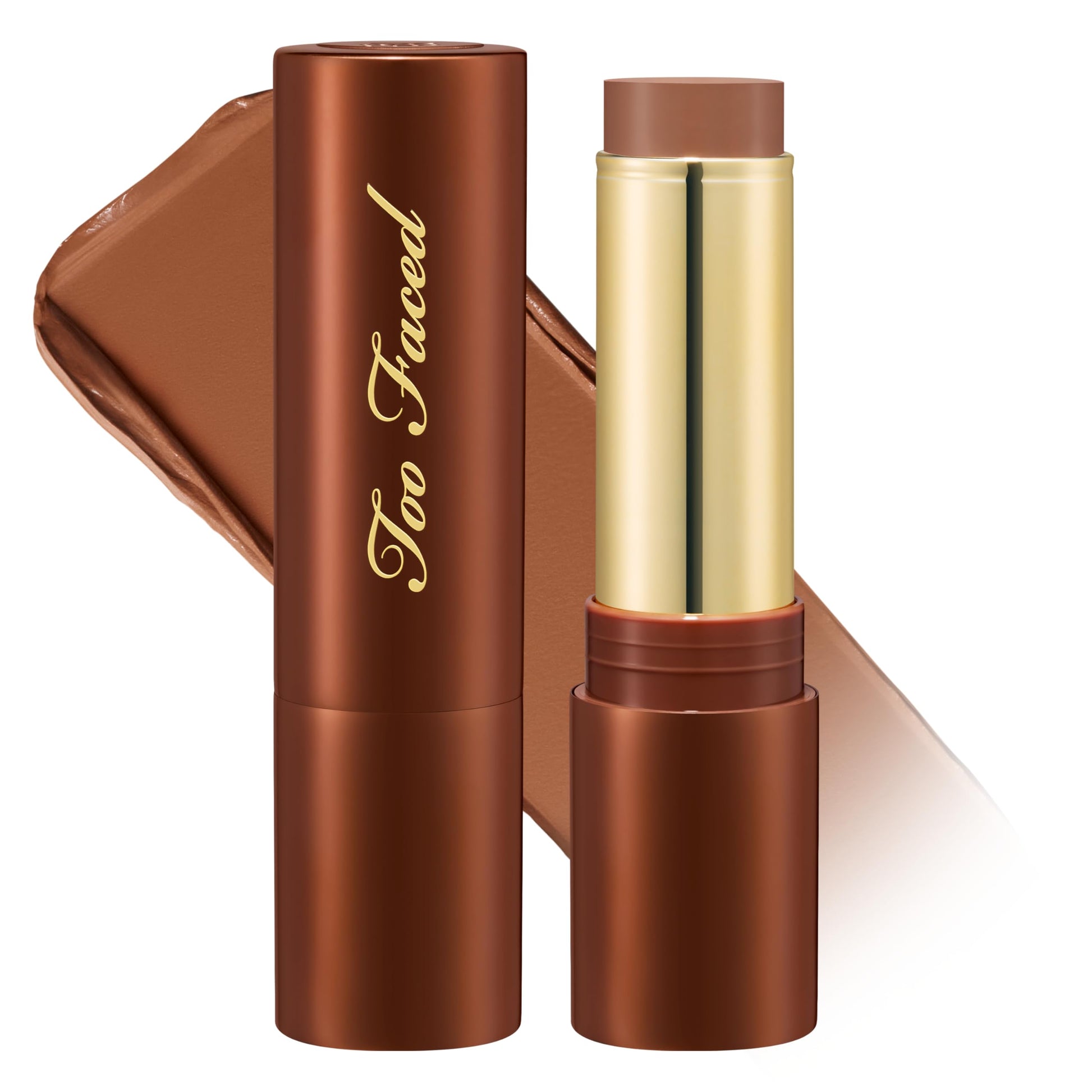 Too Faced Chocolate Soleil Melting Bronzing & Sculpting Stick | Multi-Use, Contour + Cream Bronzer Stick | Lightweight, Satin-Finish with Buildable Coverage, 0.28 Ounce, 0.28 Ounce, Chocolate Souffle Too FacedAu supplements