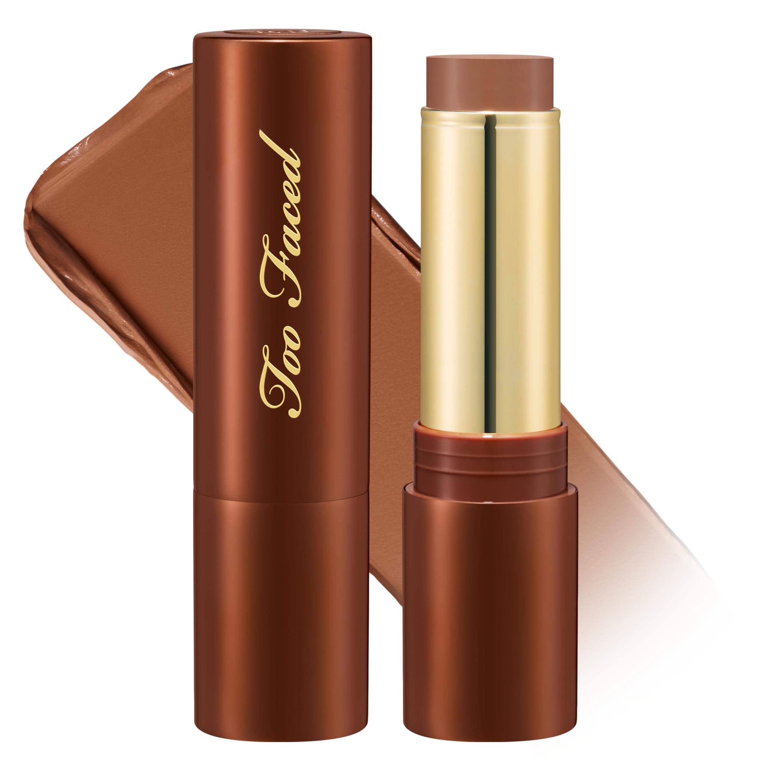 Too Faced Chocolate Soleil Melting Bronzing & Sculpting Stick | Multi-Use, Contour + Cream Bronzer Stick | Lightweight, Satin-Finish with Buildable Coverage, 0.28 Ounce, 0.28 Ounce, Chocolate Souffle Too FacedAu supplements