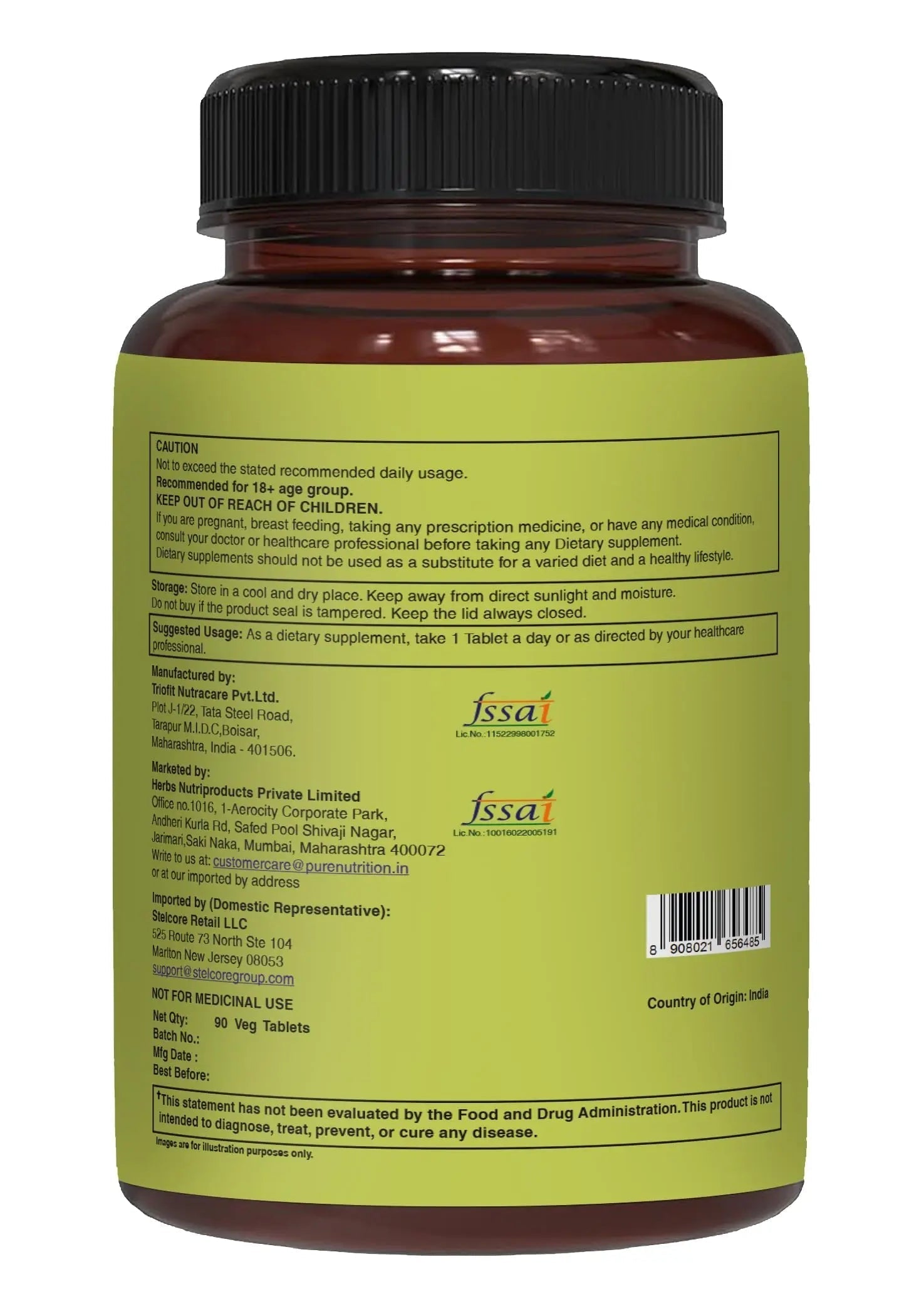 Pure Nutrition Whole Food Multivitamins for Men | 90 Tabs | One-A-Day | 100% RDA | 24 Natural Vitamins and Minerals | PURE NUTRITION NATURAL TREASURESAu supplements