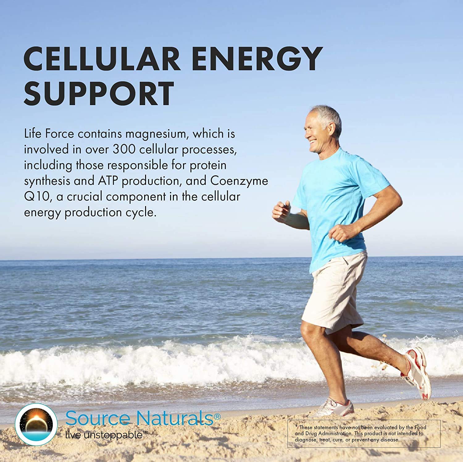 Source Naturals Life Force Multiple Iron Free Daily Multivitamin High Potency Essential Vitamins, Minerals, Antioxidants & Nutrients - Energy & Immune Boost* - 60 Capsules Source NaturalsAu supplements