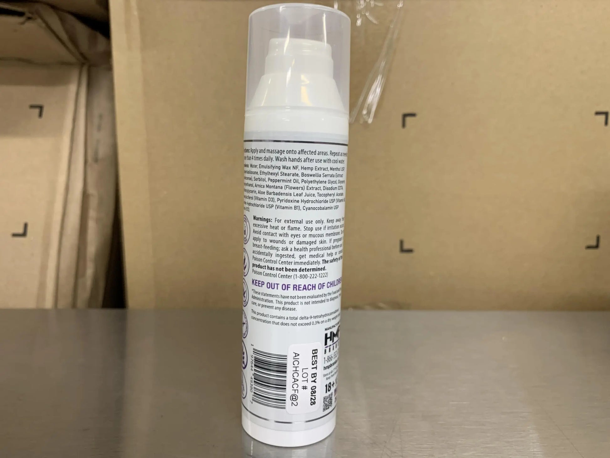HMP BRANDS Neuropathy Cream Nerve Hemp Cream 2000mg Maximum Strength for Feet, Hands, Legs, Toes, Back. Natural Arnica, Vitamin D3 B1 B6 B12 w Menthol, Made in USA 2.1oz HMP BRANDSAu supplements