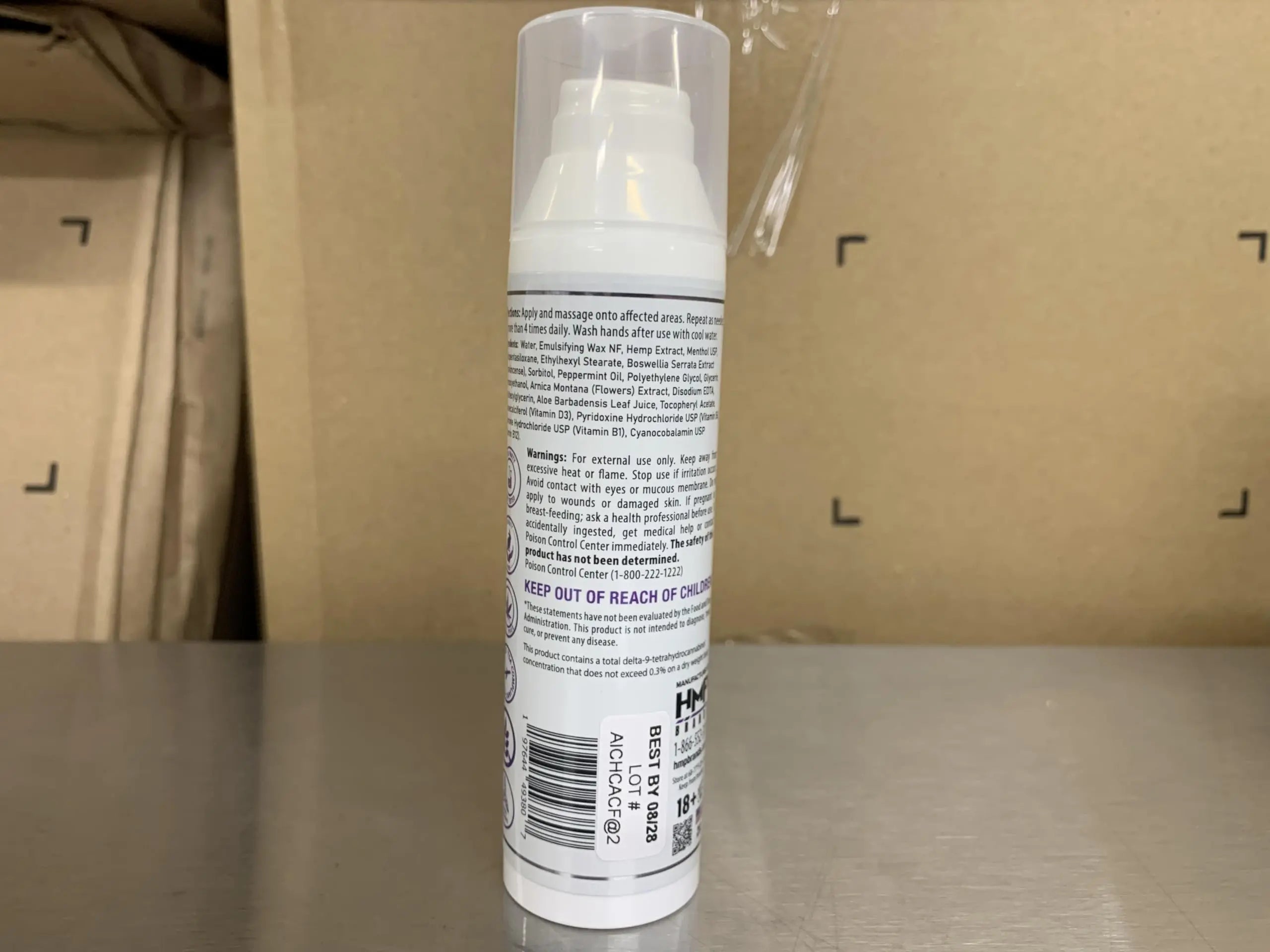 HMP BRANDS Neuropathy Cream Nerve Hemp Cream 2000mg Maximum Strength for Feet, Hands, Legs, Toes, Back. Natural Arnica, Vitamin D3 B1 B6 B12 w Menthol, Made in USA 2.1oz HMP BRANDSAu supplements