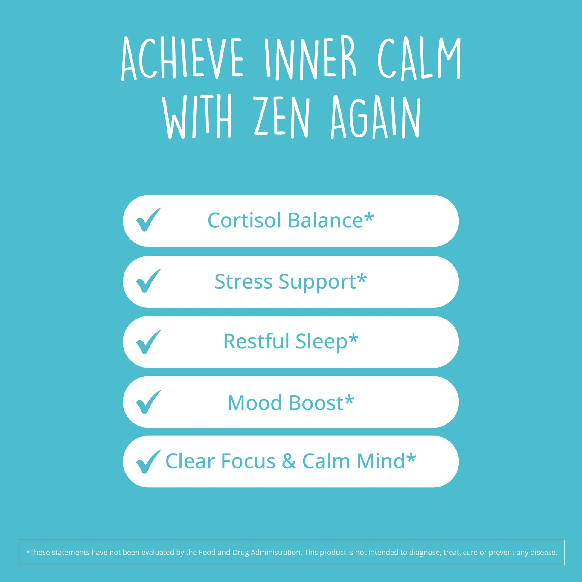 Zen Again Cortisol Manager with Ashwagandha KSM-66® | Cortisol Supplements for Women | 11-in-1 Complex | Natural Stress Support Supplement with L-Theanine, Rhodiola & Magnesium | Vegan, 60 Ct Happy Healthy HippieAu supplements
