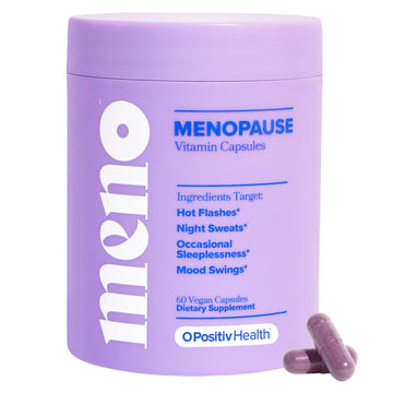 O Positiv MENO Vitamins for Menopause - Hormone-Free Menopause Supplement for Women - Black Cohosh & Ashwagandha KSM-66 - Helps Relieve Hot Flashes, Night Sweats, Mood Swings - 30 Servings (Pack of 1) O PositivAu supplements