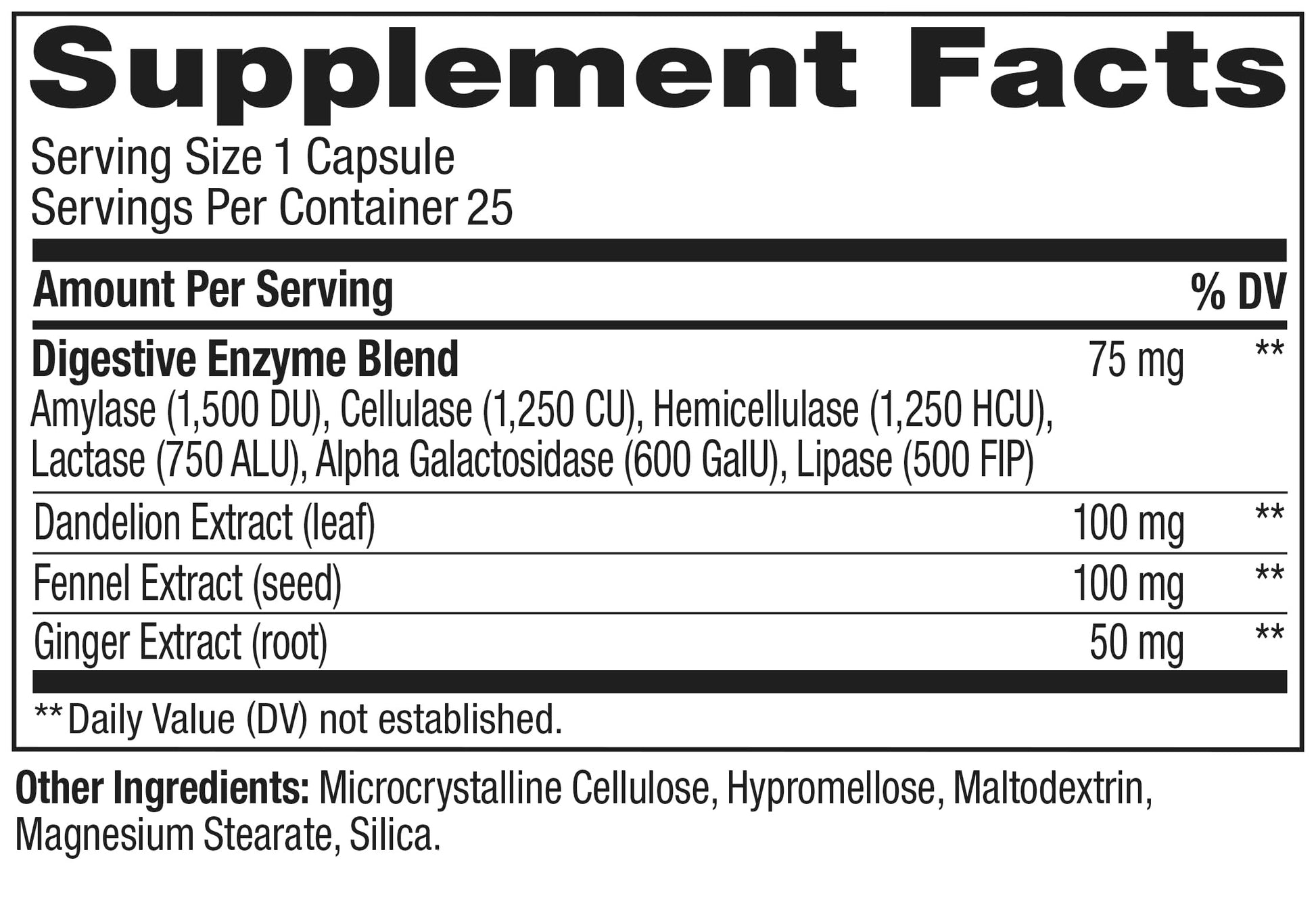 OLLY Beat The Bloat Capsules, Digestive Support Enzymes, Supplement for Women - 25 Count OLLYAu supplements