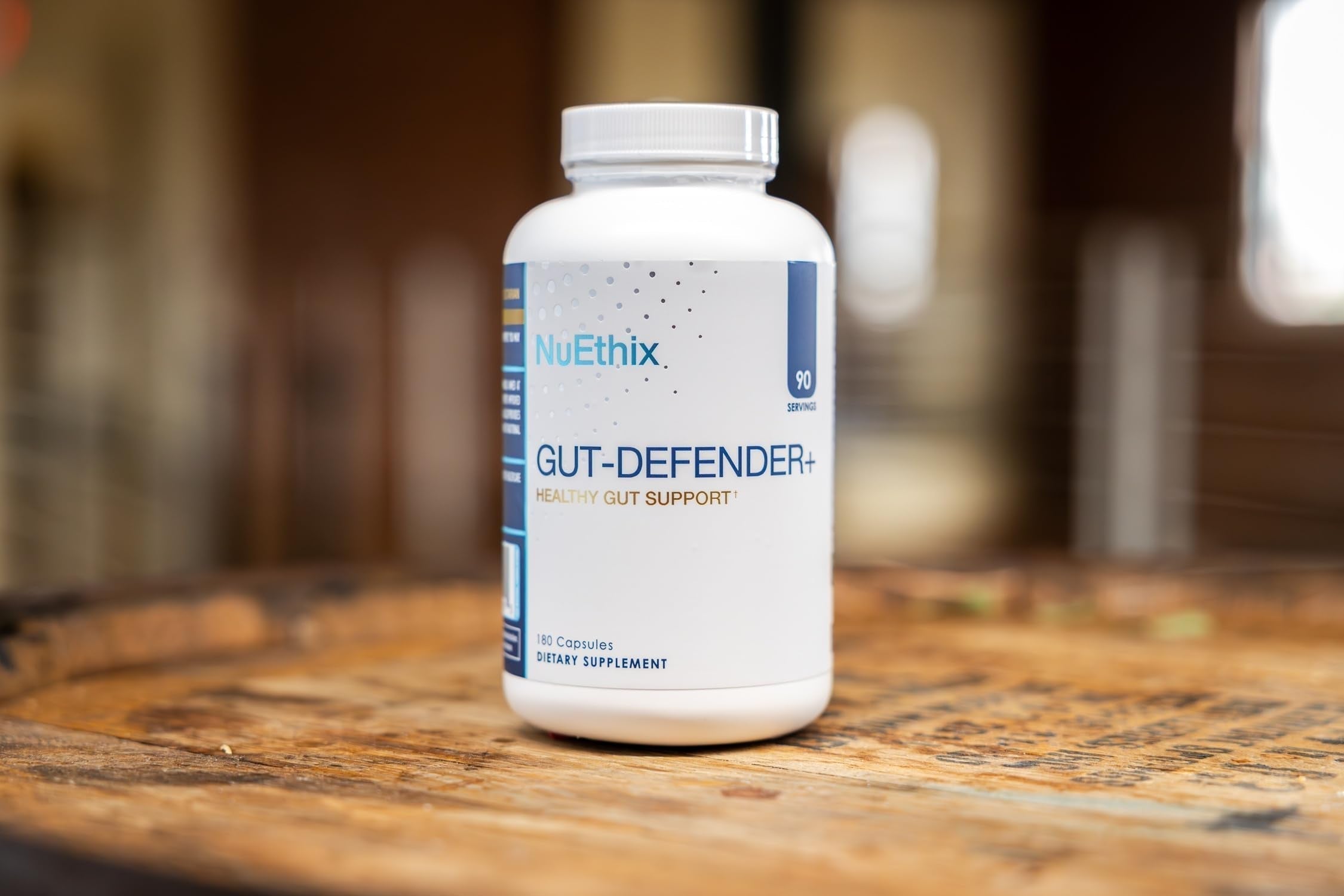 NuEthix Formulations Gut Defender+ Microbiome Balance Dietary Supplement, 180 Capsules, 90 Servings NuEthix FormulationsAu supplements
