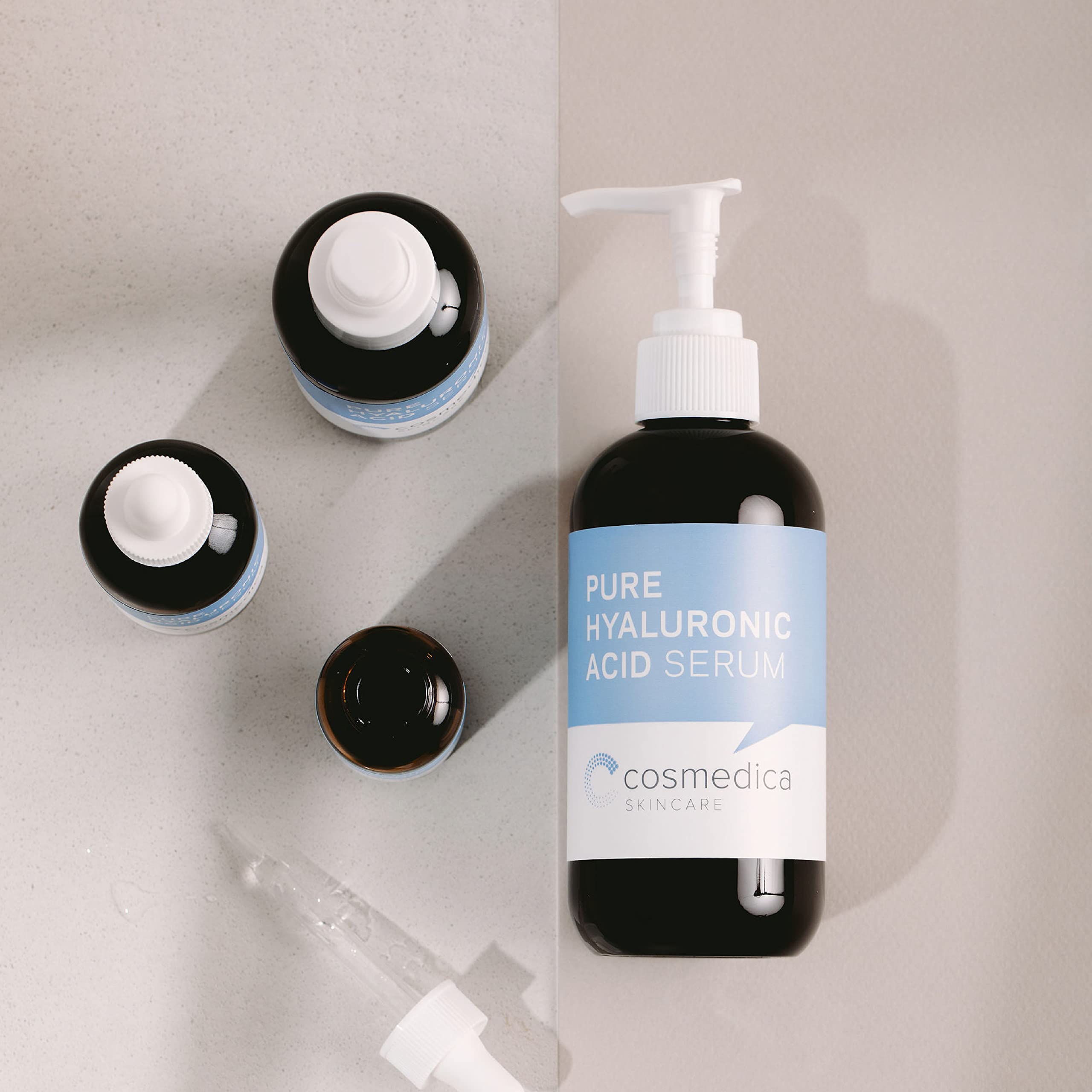 Hyaluronic Acid Serum for Skin 100% Pure-Anti-Aging Serum - Intense Hydration Cosmedica SkincareAu supplements