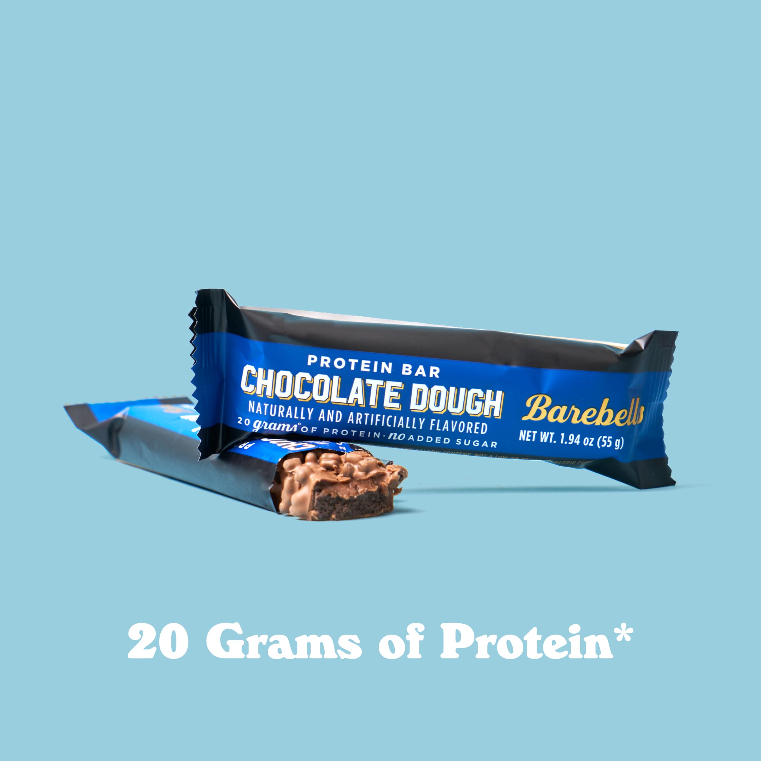 BAREBELLS Protein Bars Variety Value Pack - 16 Count, 1.9oz Bars - Protein Snacks BAREBELLSUS supplements