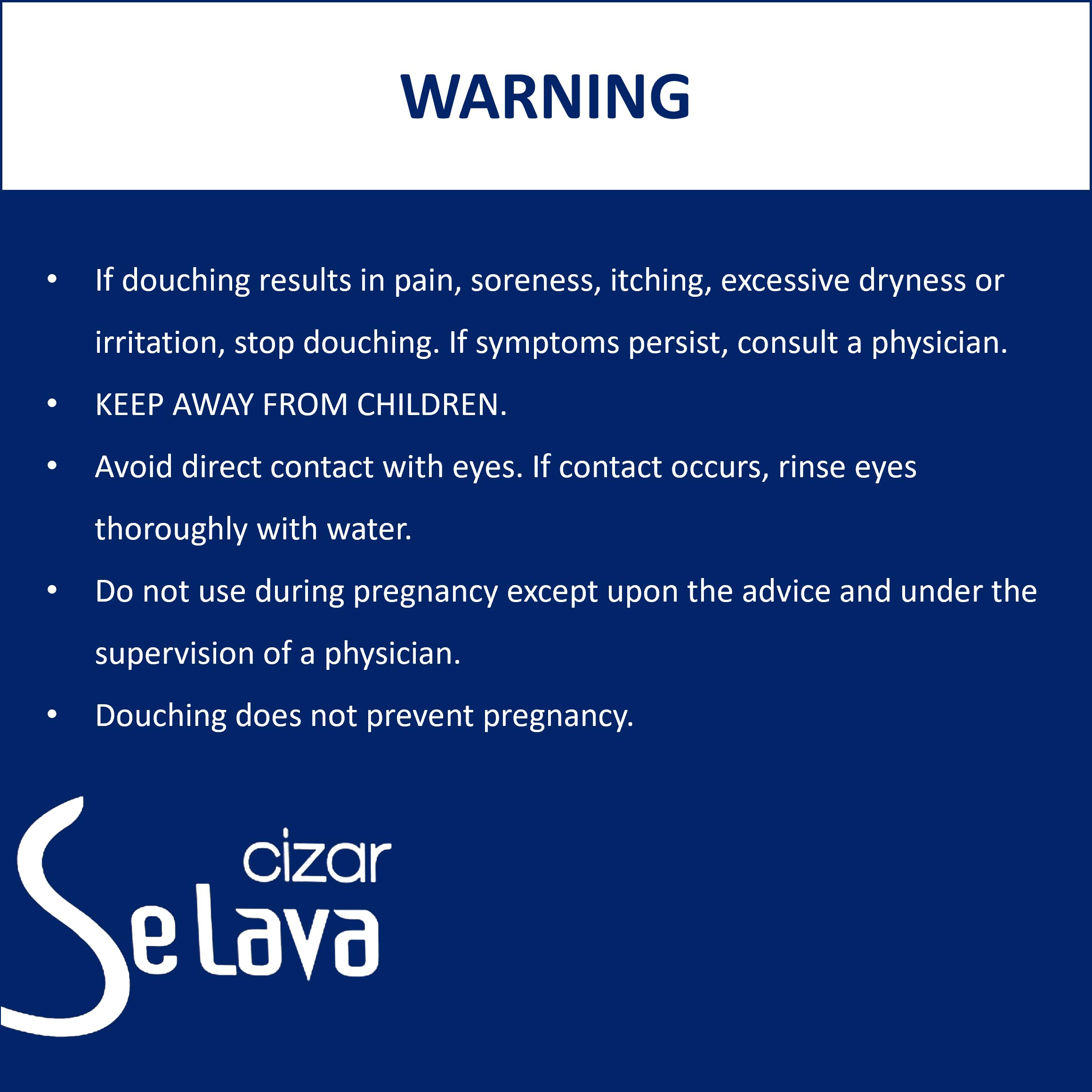 Cizar - Selava, Feminine Wash 15ml 7ea, Gynecologists Developed, Preservative-Free CizarAu supplements