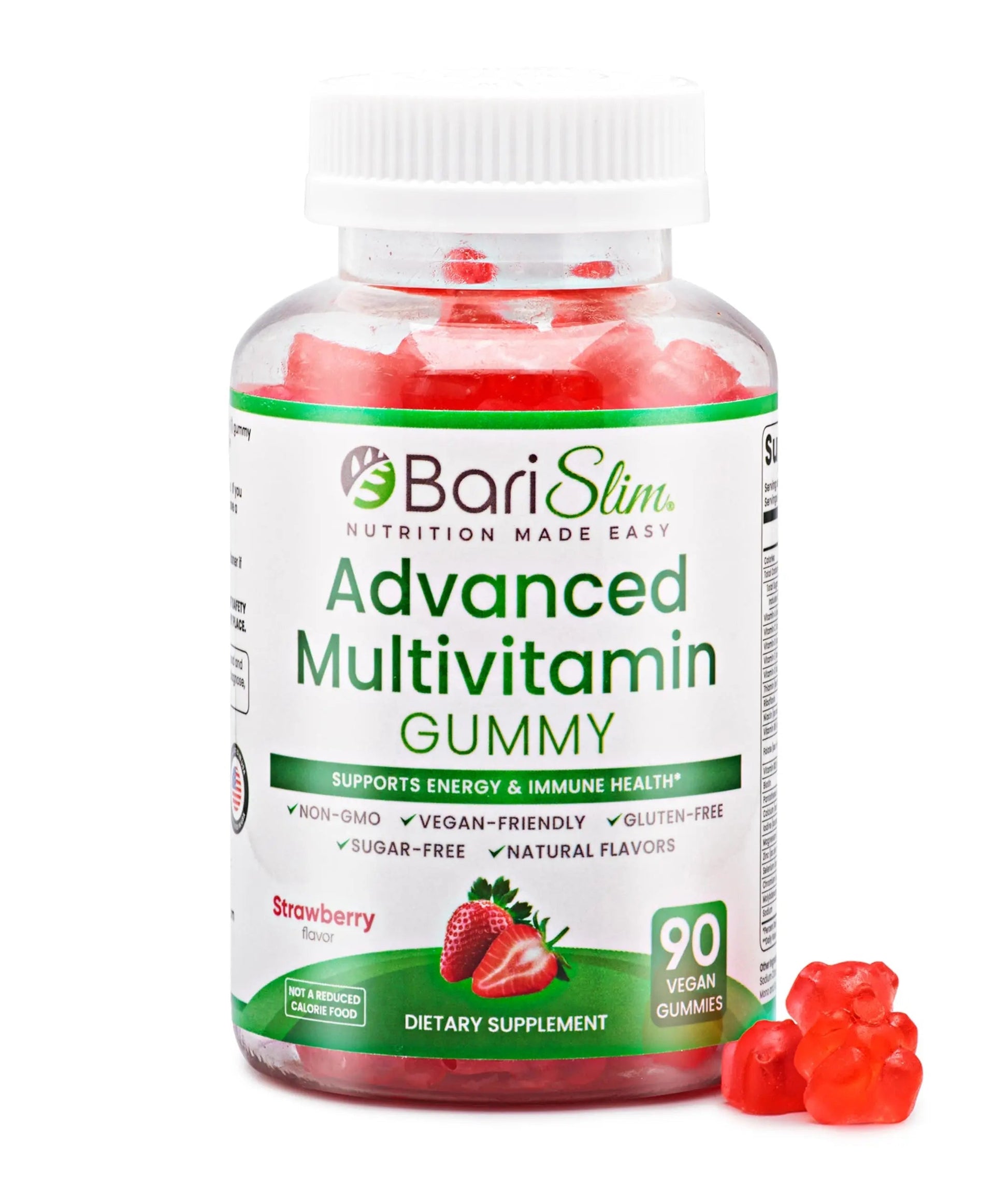 BariSlim Advanced Bariatric Multivitamin Gummies - Specially Formulated Bariatric Vitamins for Patients After Weight Loss Surgery BariSlimAu supplements