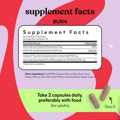 Lemme Debloat and Burn - Metabolism, Bloat Support, Gut Health & Weight Management LemmeUS supplements