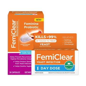 FemiClear 1-Day Dose Restoratives Complex Probiotic Bundle FemiClearAu supplements