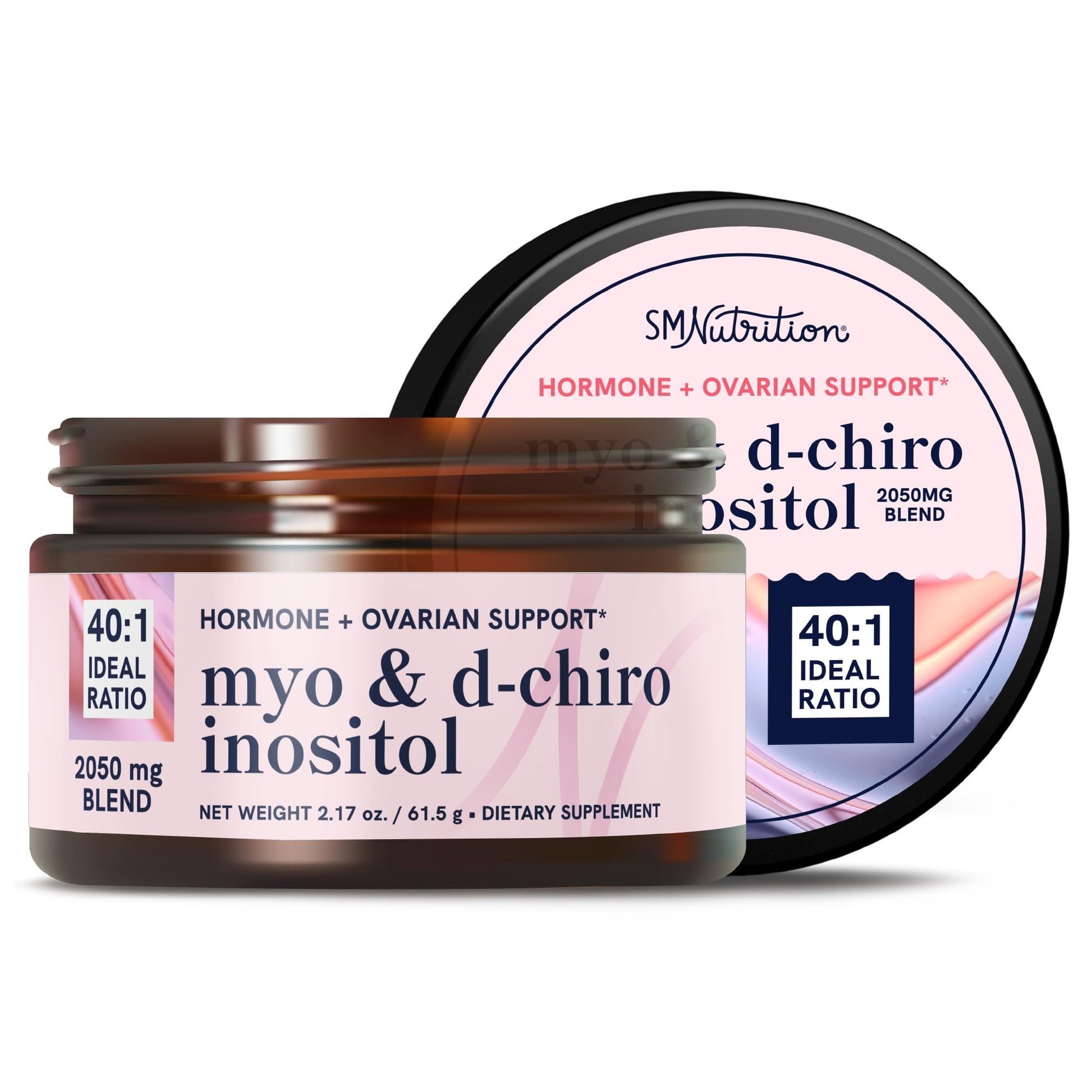 Myo-Inositol & D-Chiro Inositol Powder | Hormone Balance for Women | Ideal 40:1 Ratio SMNutritionUS supplements