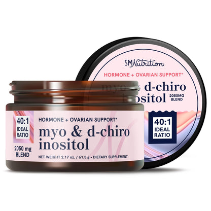 Myo-Inositol & D-Chiro Inositol Powder | Hormone Balance for Women | Ideal 40:1 Ratio SMNutritionUS supplements