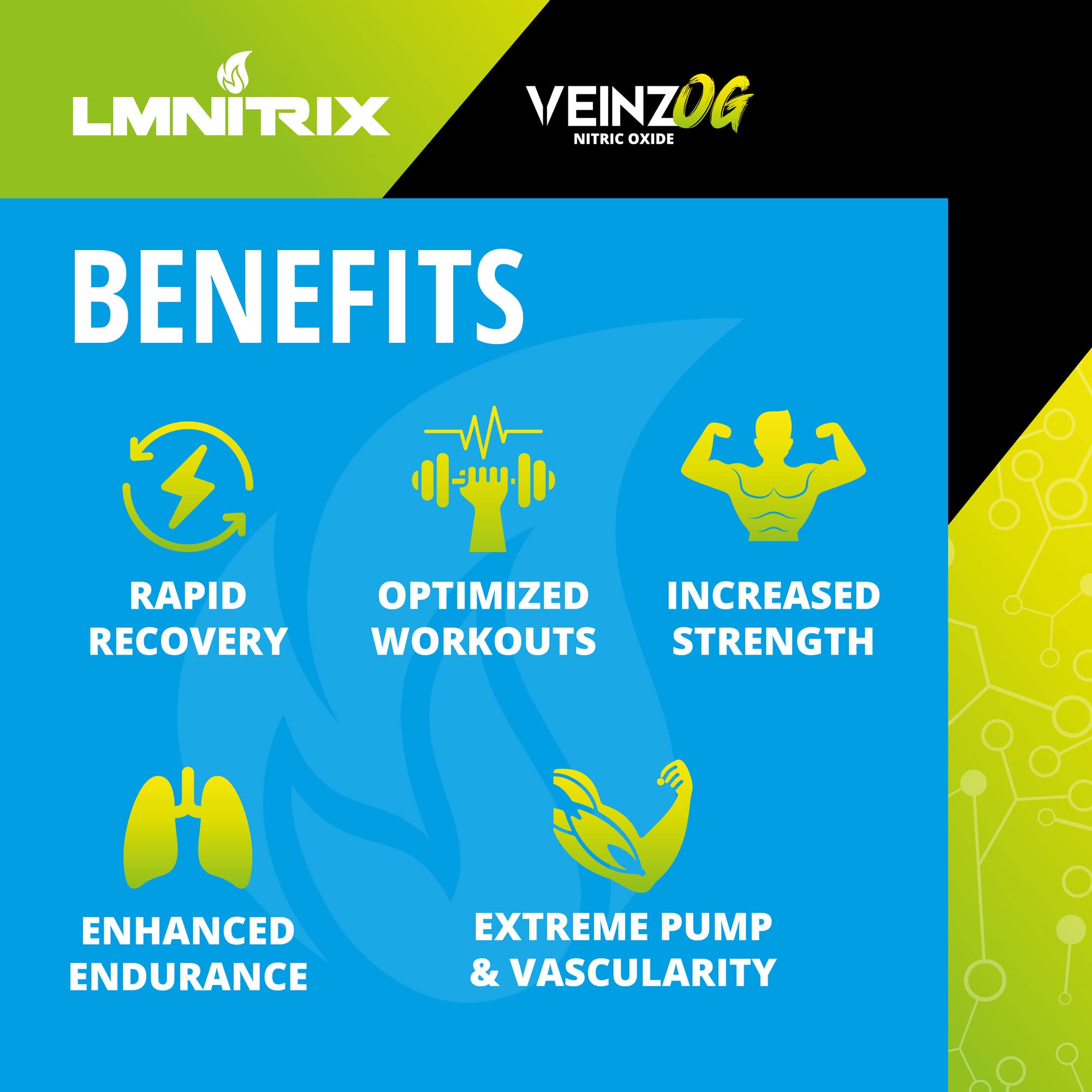LMNITRIX VEINZ OG Nitric Oxide Booster Pills with Yohimbe Pump Supplement N.O. Mens LMNITRIXAu supplements
