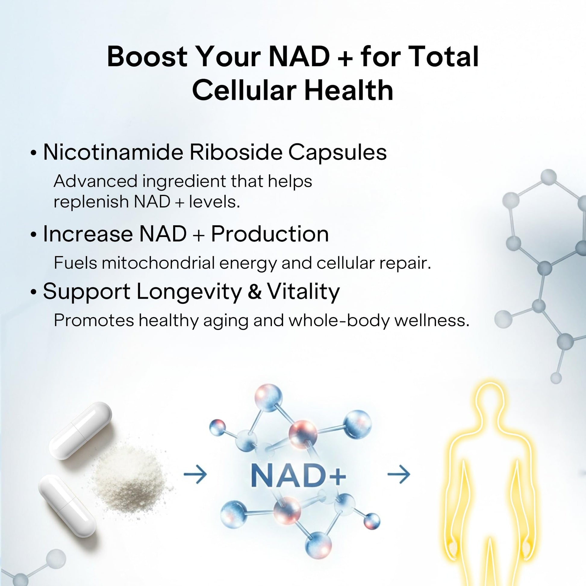 Liposomal NAD+ Supplement with Resveratrol - Nicotinamide Riboside 1000 Mg - NAD Supplements for Women & Men - NMN Supplement Alternative - Advanced NAD Resveratrol for Cellular Energy - 120 Capsules PharmlitaliaAu supplements