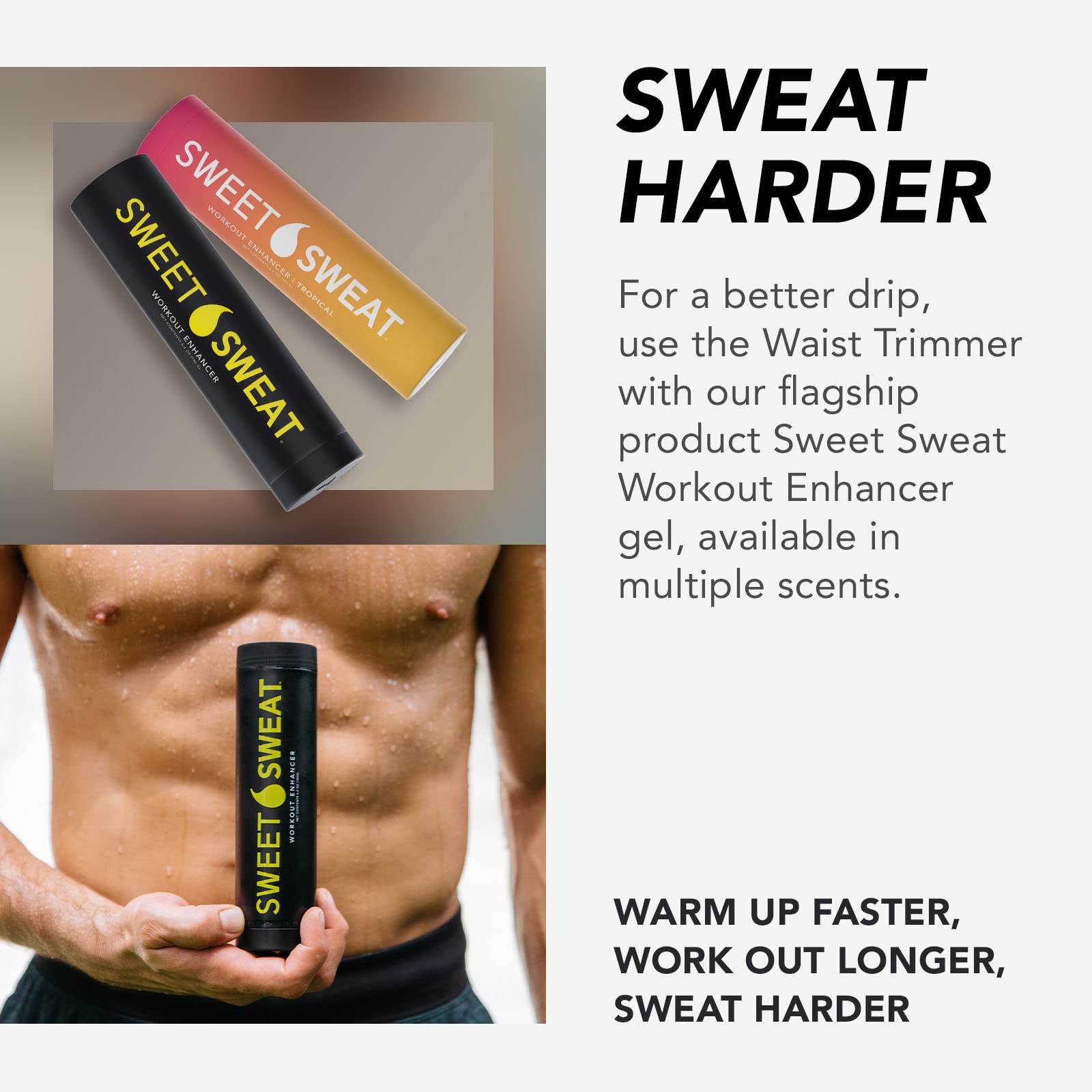 Sports Research Sweet Sweat Waist Trimmer Get More from Your Workout - Medium Sports ResearchUS supplements