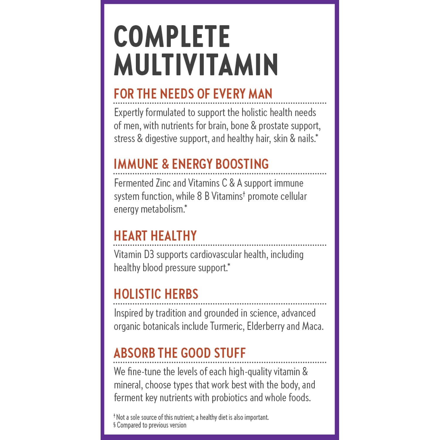 New Chapter Men’s Multivitamin, B6, Extra B12, D3, Vitamin C & Zinc, Immune, Heart, Cellular Energy, and Brain Health New ChapterAu supplements