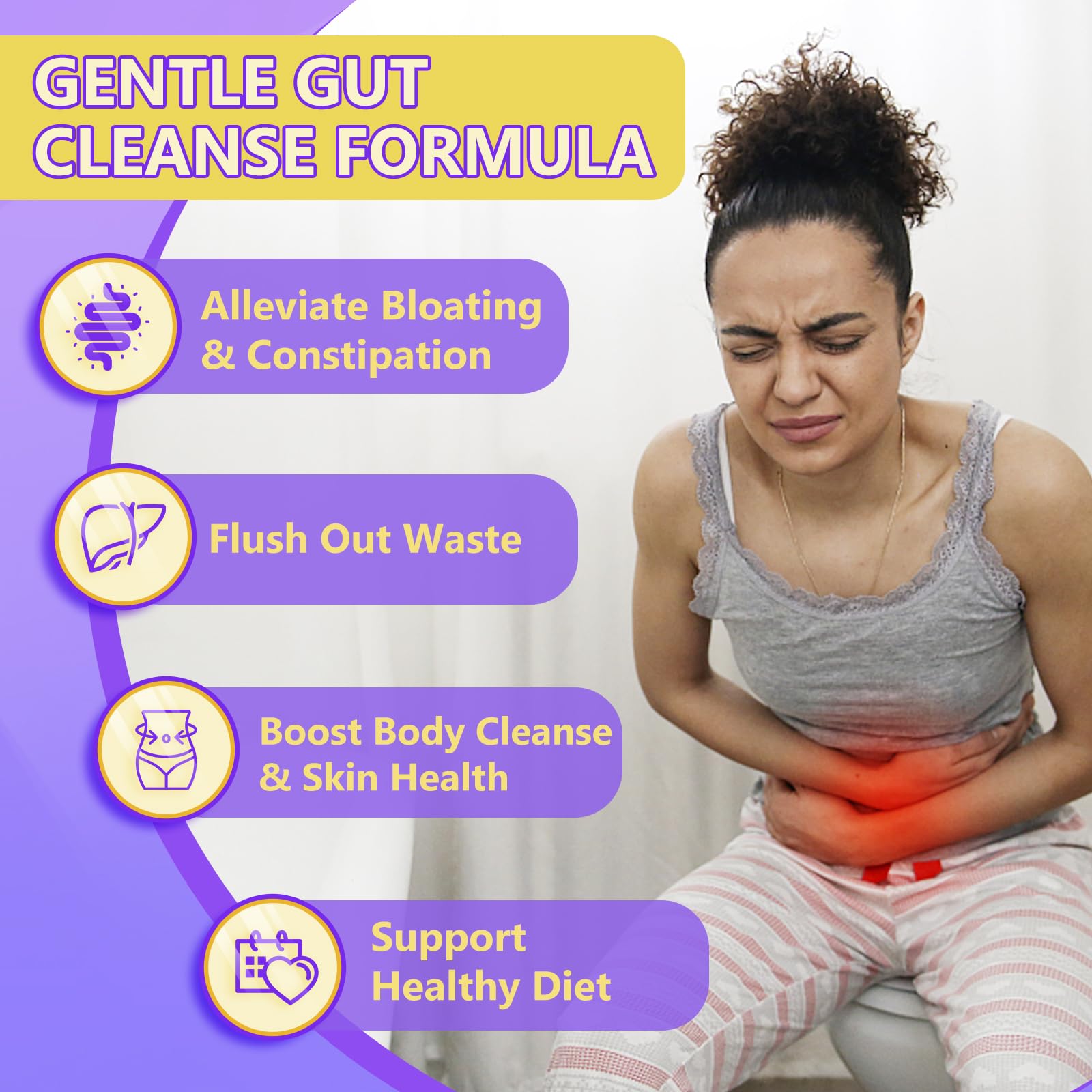Probiotics for Women & Men Digestive Health，120 Billion CFUs, Prebiotics and Probiotics for Gut Health, D3, Zinc & Immune Support Herbs, Detox Cleanse, 45 Day - 3 Month Supply DRFOSTERAu supplements