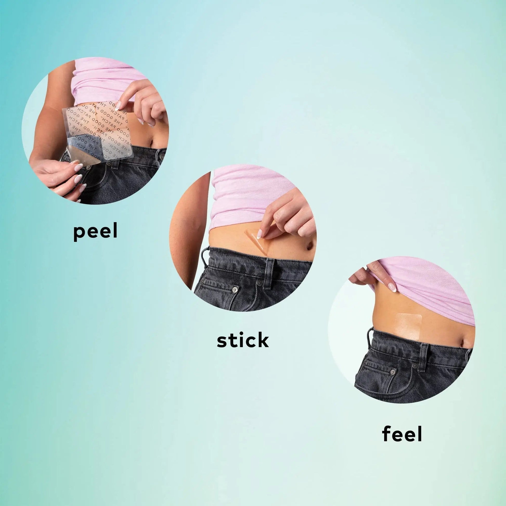The Good Patch Period Patch with Hemp for Cramps, Sustained Release for up to 12 Hours, Natural Patch with Hemp, Black Cohosh, Plant Powered Wearable Wellness (16 Total Patches) The Good PatchAu supplements