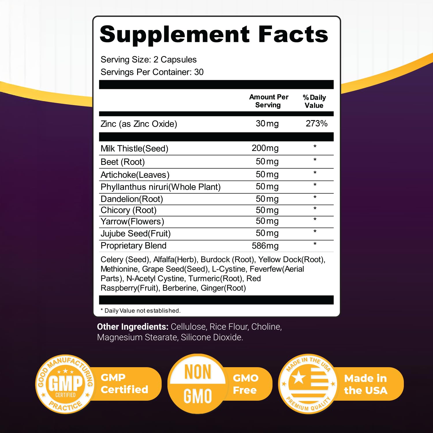 Nature’s NutriWave Steel Bite Pro Oral Wellness Supplement – 23 Plant-Based Ingredients with Zinc & Turmeric – Non-GMO, Made in USA, 60 Capsules, 1 Month Supply Nature’s NutriWaveAu supplements