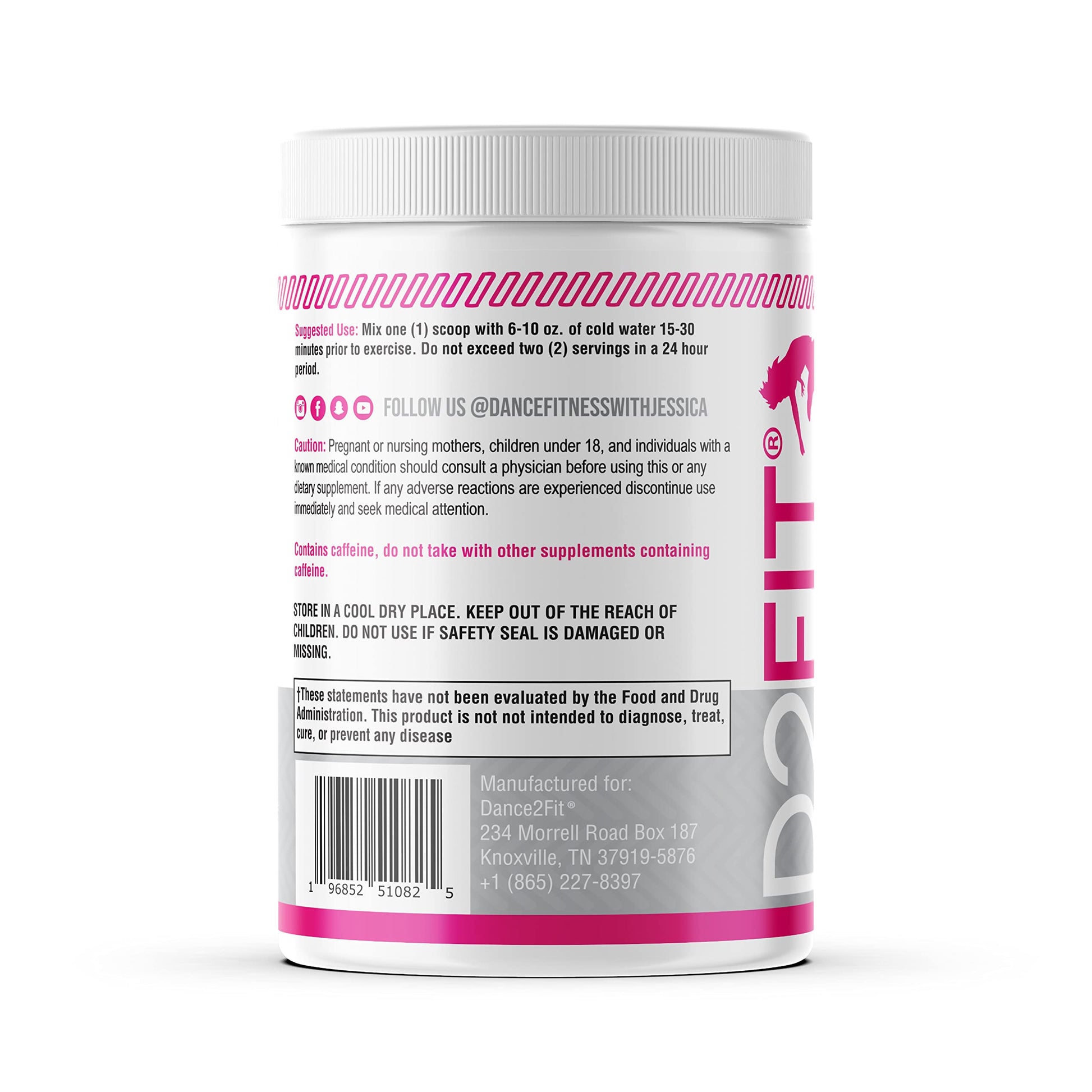 D2Fit (by Jessica Bass Women’s Pre Workout Multi Collagen (2.5g) + Biotin (150mcg) D2FitAu supplements