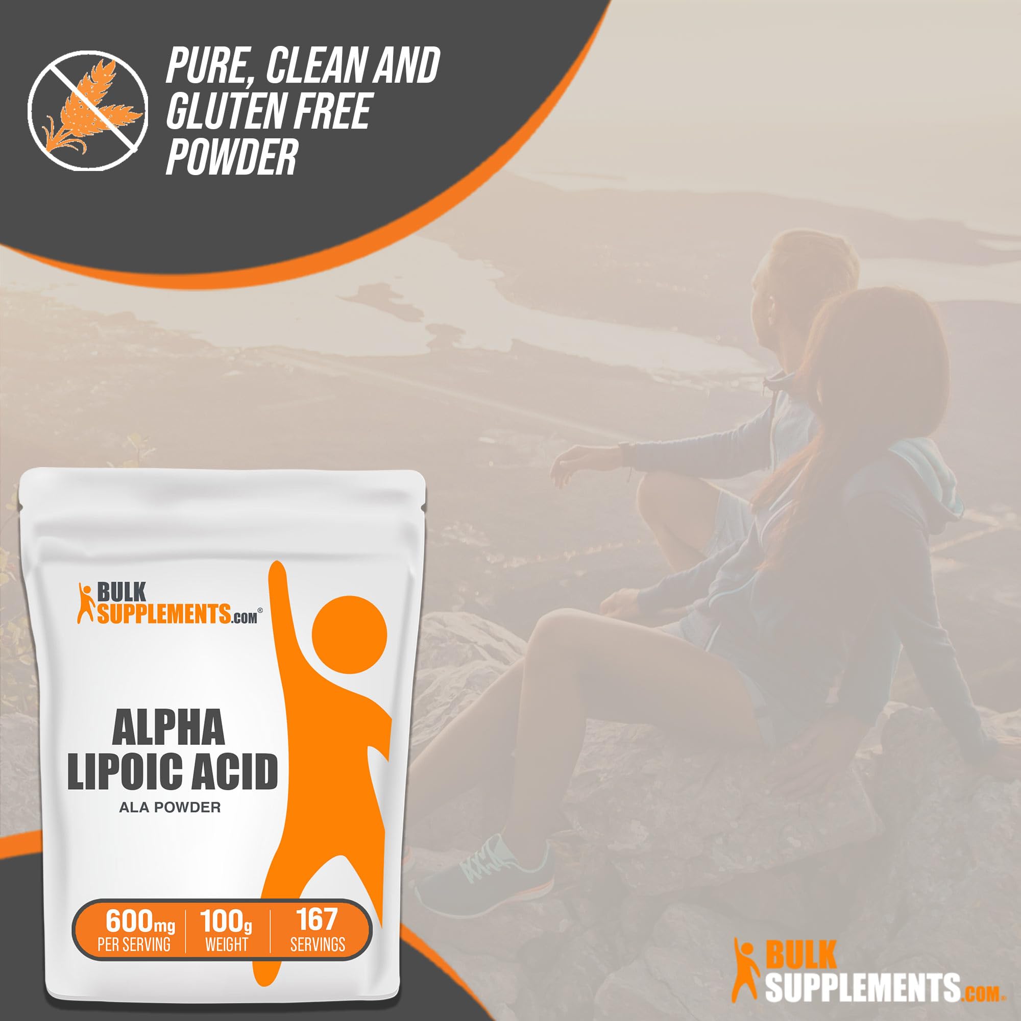 BULKSUPPLEMENTS.COM Alpha Lipoic Acid Powder - ALA Supplement, Alpha Lipoic BULKSUPPLEMENTS.COMUS supplements
