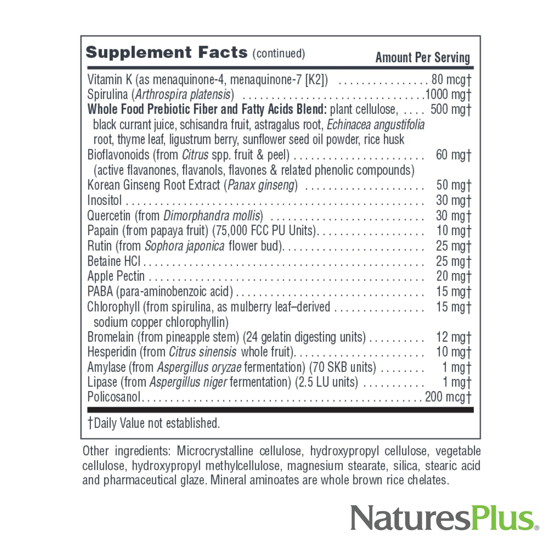 NaturesPlus Source of Life No Iron - 90 Tablets - Multivitamin & Mineral Supplement with Vitamin D3 - Supports Natural Energy & Well-Being - Gluten Free, Vegetarian - 30 Servings NaturesPlusAu supplements