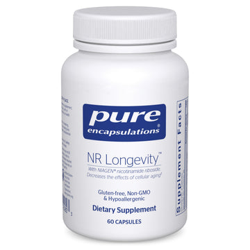 Pure Encapsulations NR Longevity NAD Supplement – Supports Healthy Aging, NAD+ Replenishment, Mitochondrial Function, with NIAGEN – Gluten Free, Non-GMO, Hypoallergenic – 60 Capsules Pure EncapsulationsAu supplements