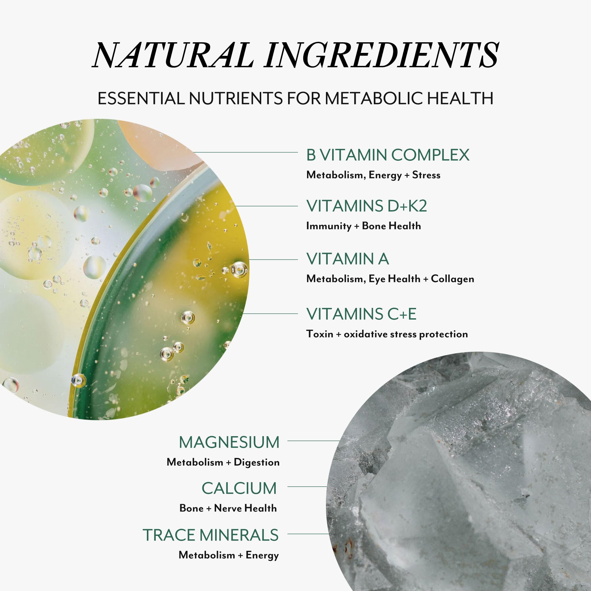Veracity Multivitamin for Women - Vitamin B Complex, Magnesium, Calcium, Essential Vitamins Supplement, Trace Minerals for Metabolism, Energy, Immune Support & Cellular Detox VERACITY SELFCAREAu supplements