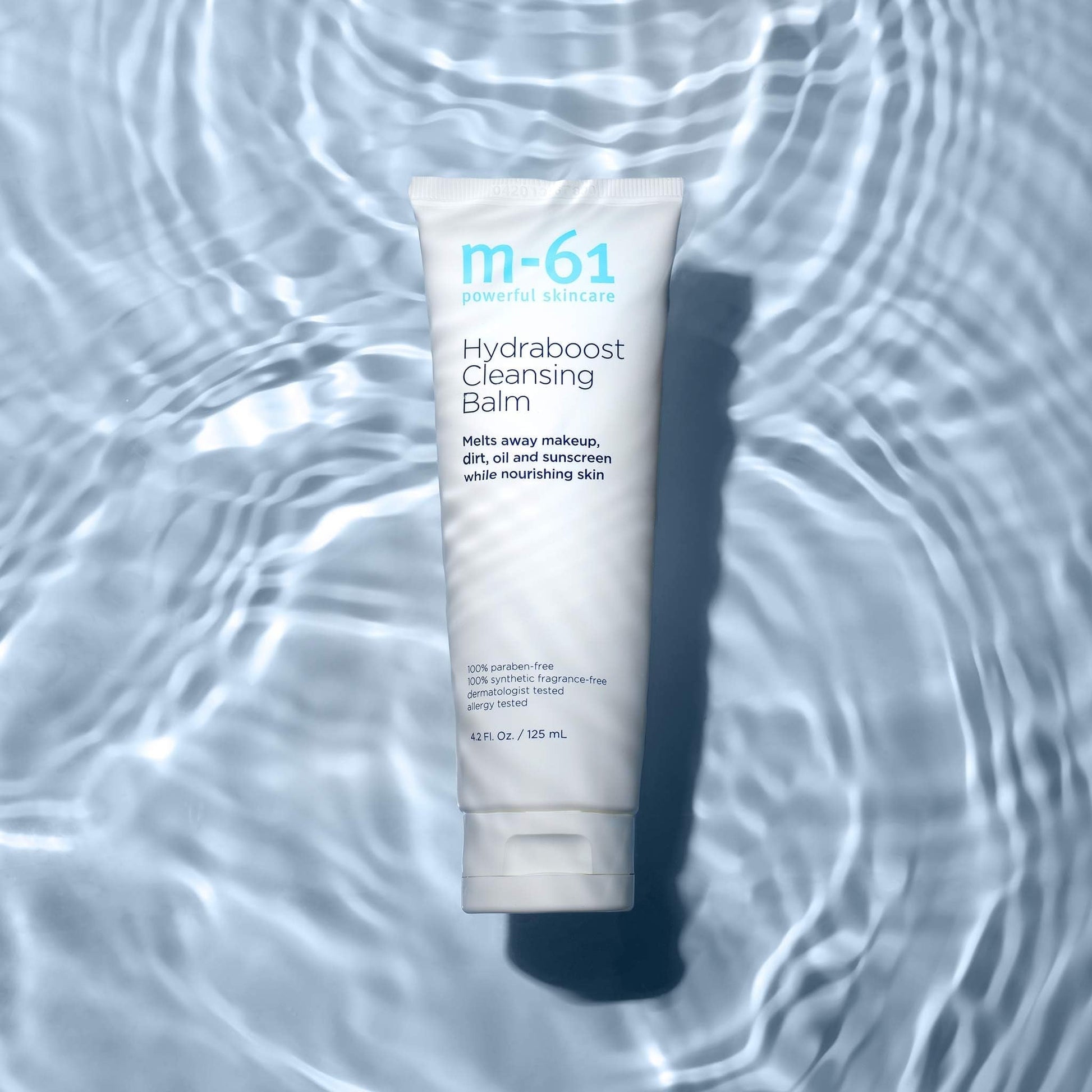 m-61 Hydraboost Cleansing Balm | Makeup Removing Cleanser Balm Melts Away Dirt, Oil, and Sunscreen | Fragrance Free | Derm & Allergy Tested | Made in USA | 4.2 Fl Oz m-61Au supplements