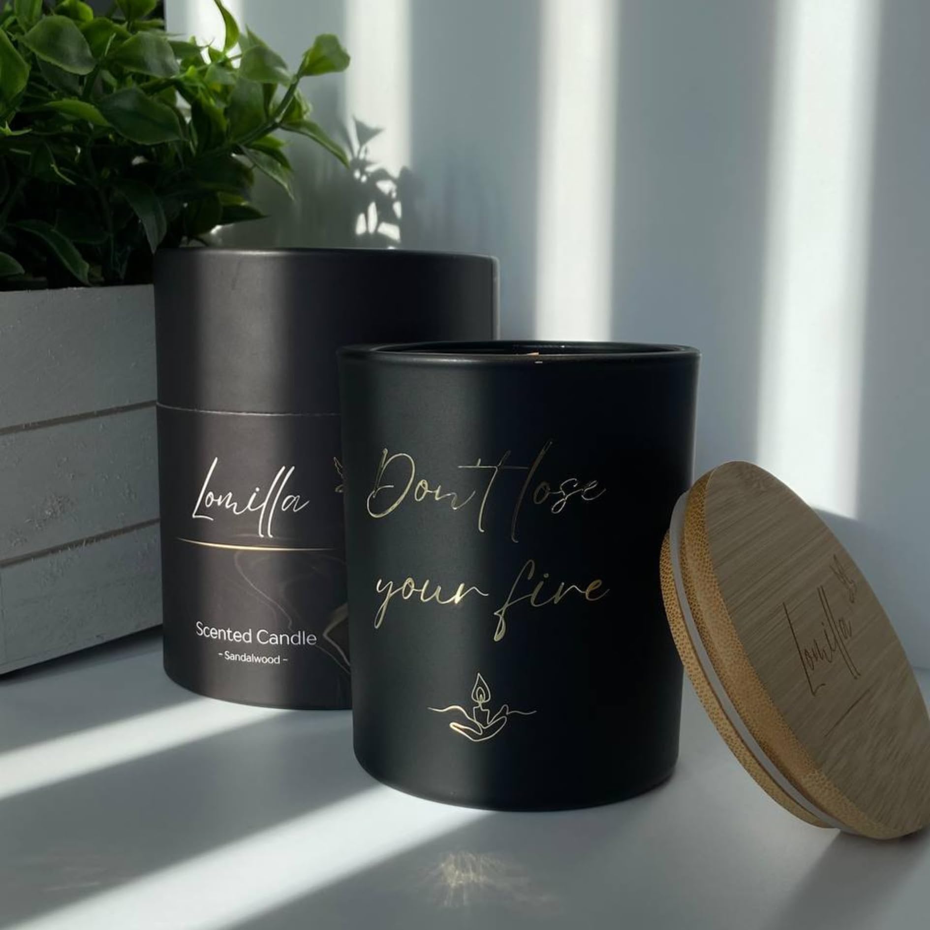 100% Natural Soy Wax Candle, Valentines Day Gifts for Women & Men, Candles for Home LomillaAu supplements