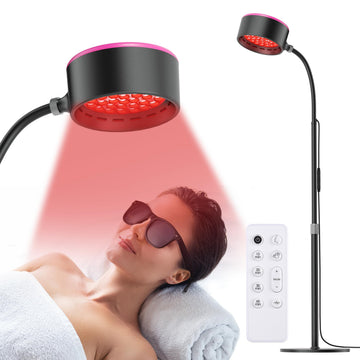Caromolly Red Light Device Lamp, 660nm Red Light and 850nm Near-Infrared Light Combo CaromollyAu supplements