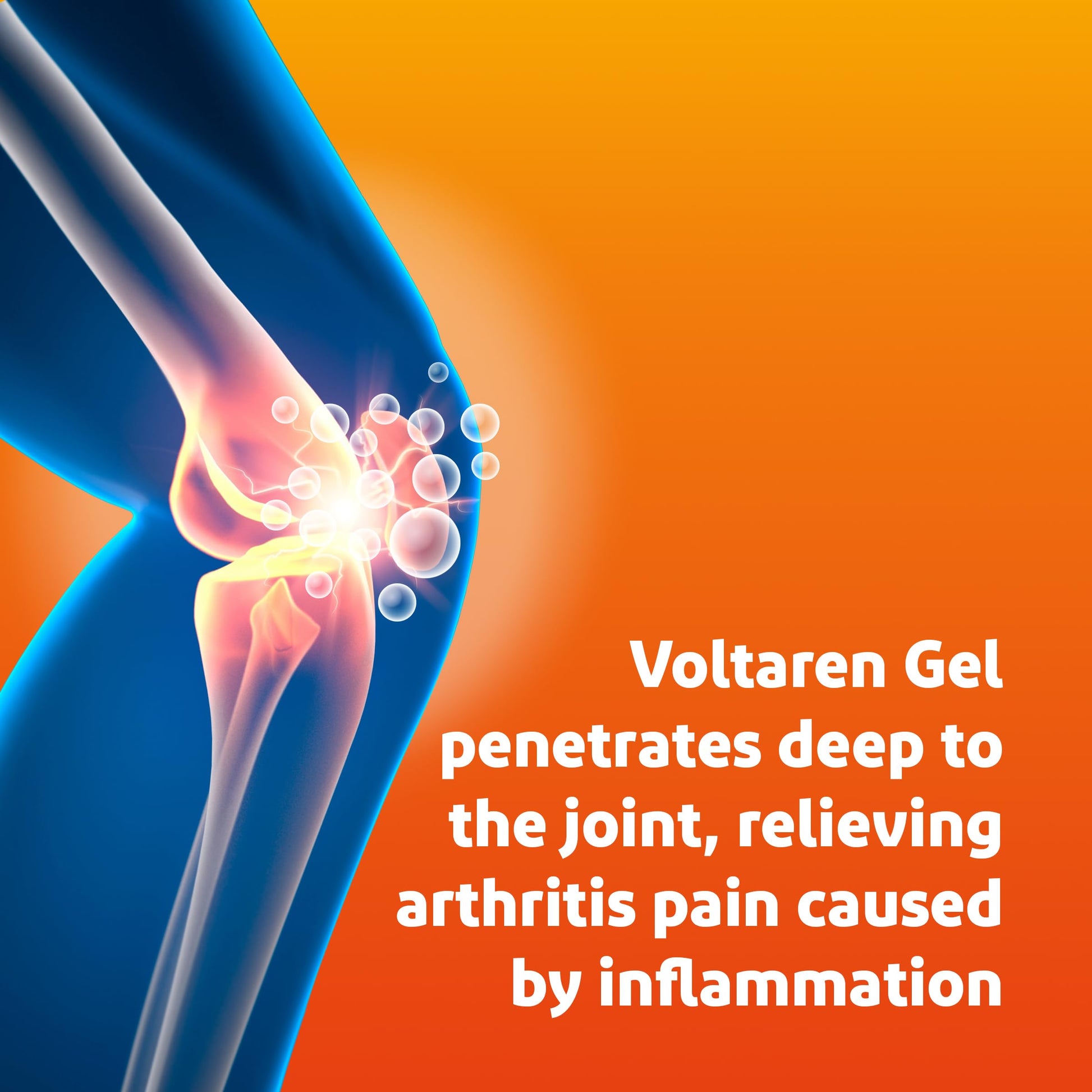 Voltaren Arthritis Pain Gel for Powerful Topical Arthritis Pain Relief with Diclofenac - NEW Easy Open Cap - 100 g x 2 VoltarenAu supplements