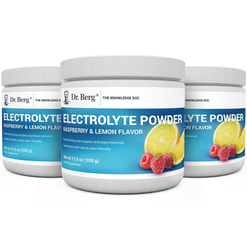 Dr. Berg Hydration Keto Electrolyte Powder - Enhanced w/ 1,000mg of Potassium Dr. Berg NutritionalsUS supplements