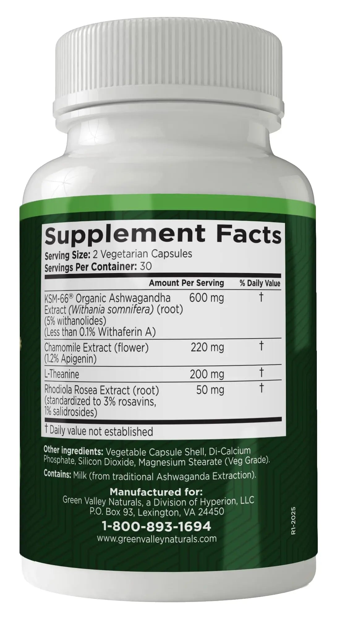 GREEN VALLEY NATURALS My Sleep Miracle Vegan Sleep Support Supplement | Melatonin-Free Formula | Ashwagandha, Chamomile & L-Theanine | Promotes Calm, Relaxation & Restful Sleep | 60 Capsules GREEN VALLEY NATURALSnz supplements