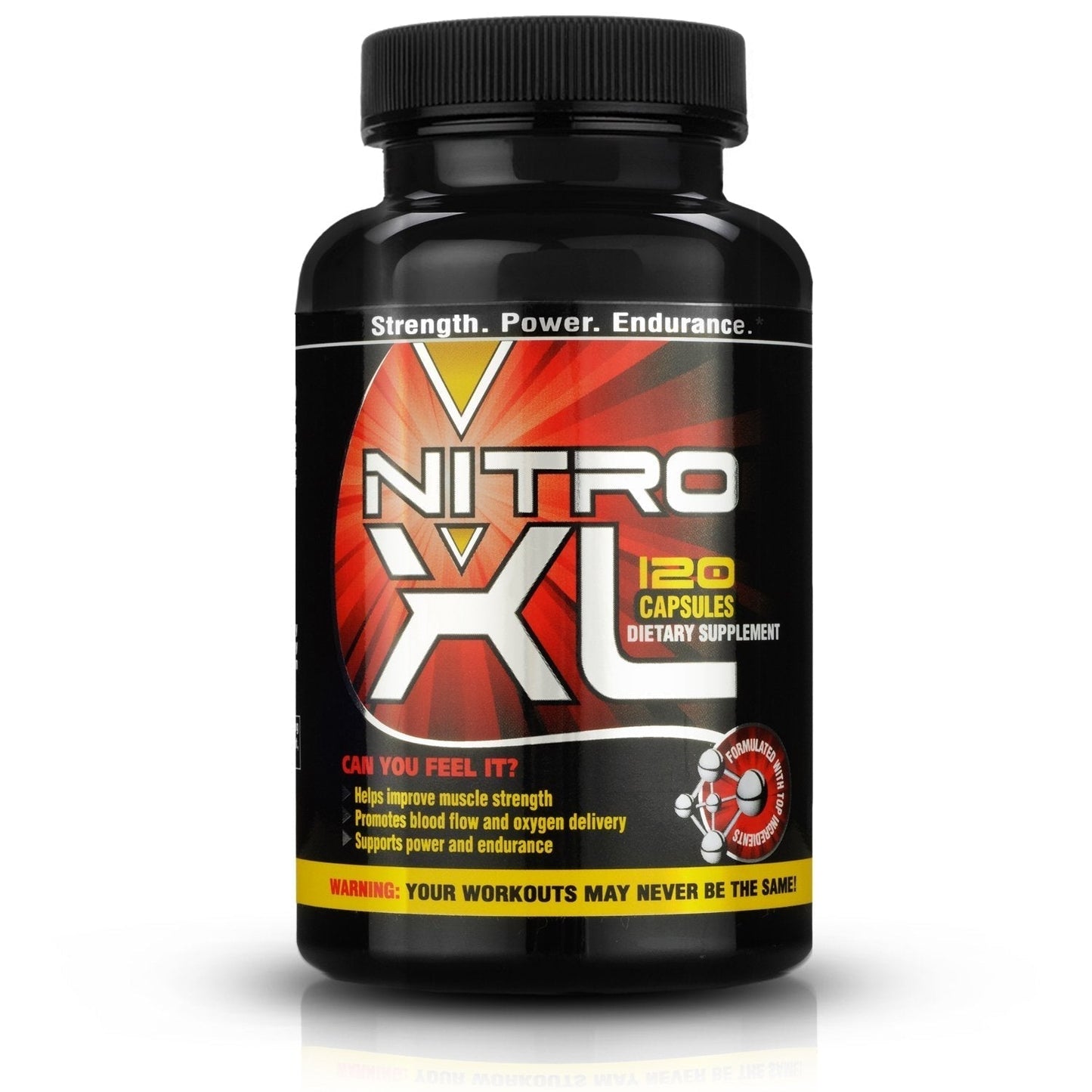 Nitro XL | Nitric Oxide Bodybuilding Supplement – with L-Arginine | Build Muscle Mass Nitro XLUS supplements