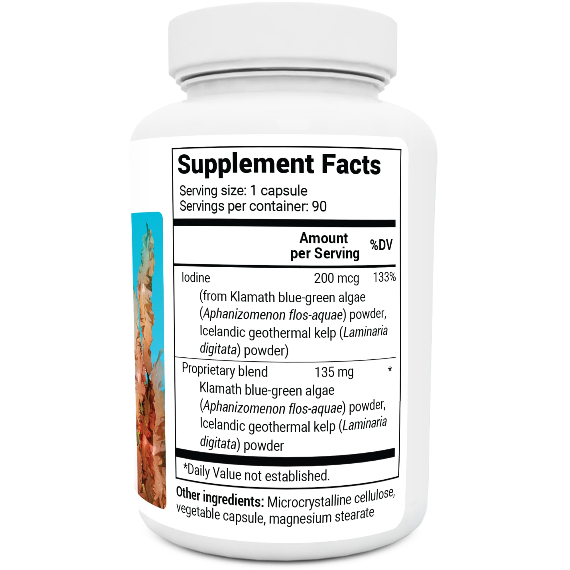 Dr. Berg's Sea Kelp Enhanced - Pure Healthy Thyroid Support Natural Antioxidants Dr. Berg NutritionalsUS supplements