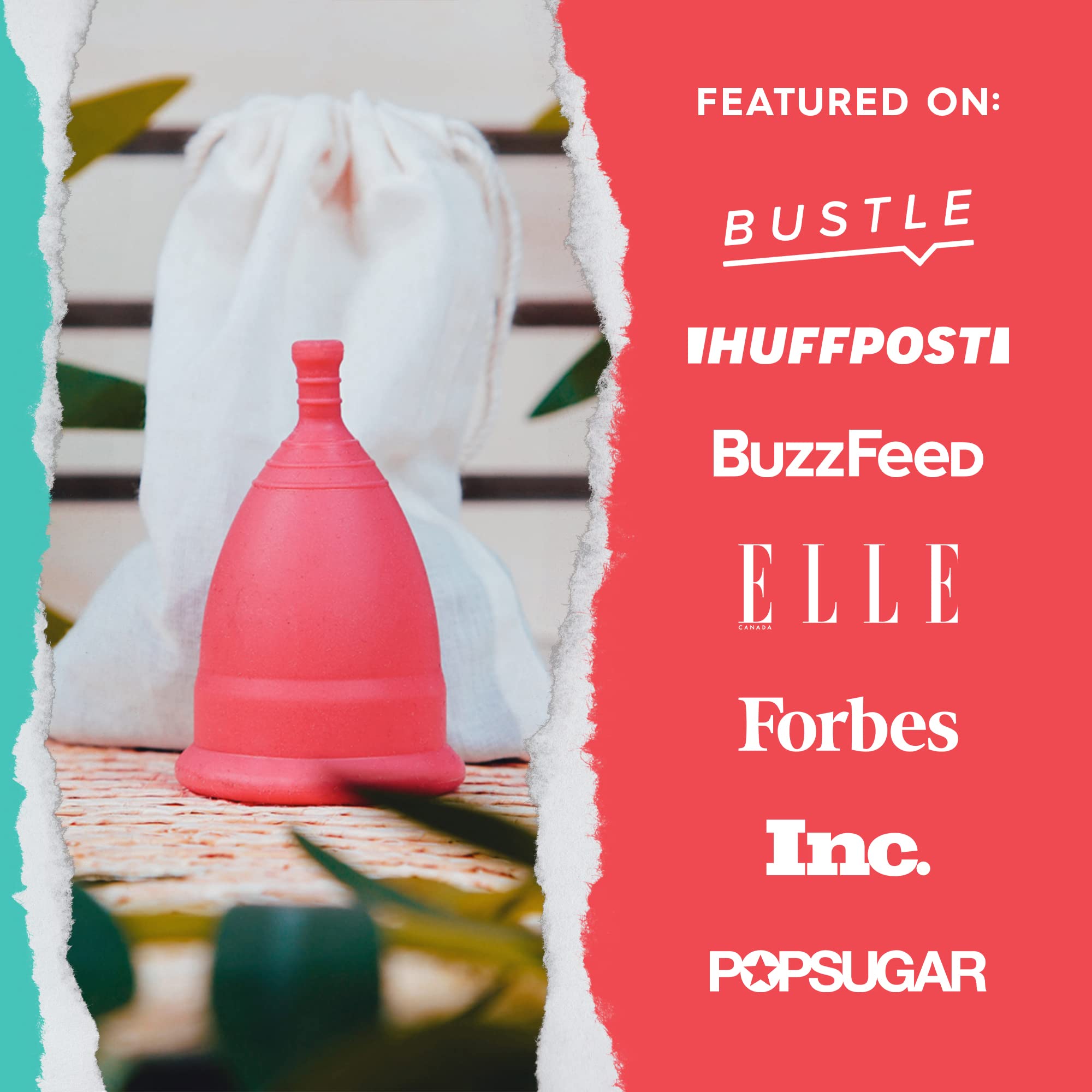 Tampon Tribe - Reusable Menstrual Cup, Easy to Clean TPE-Based Period Essential, Silicone-Free Tampon TribeAu supplements