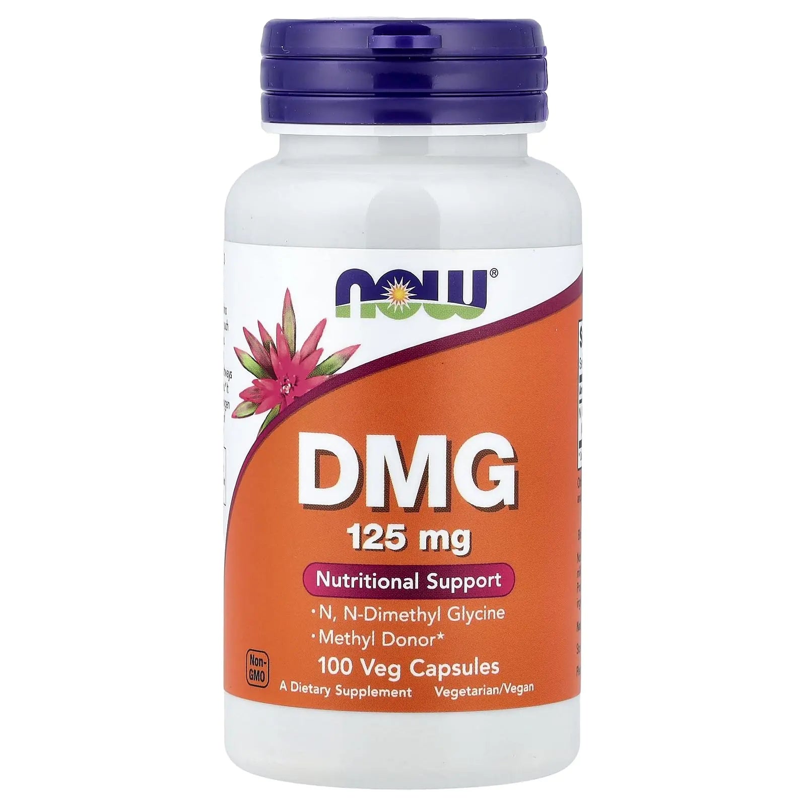 Now Foods DMG 125mg, 100 Caps NOW FoodsAu supplements