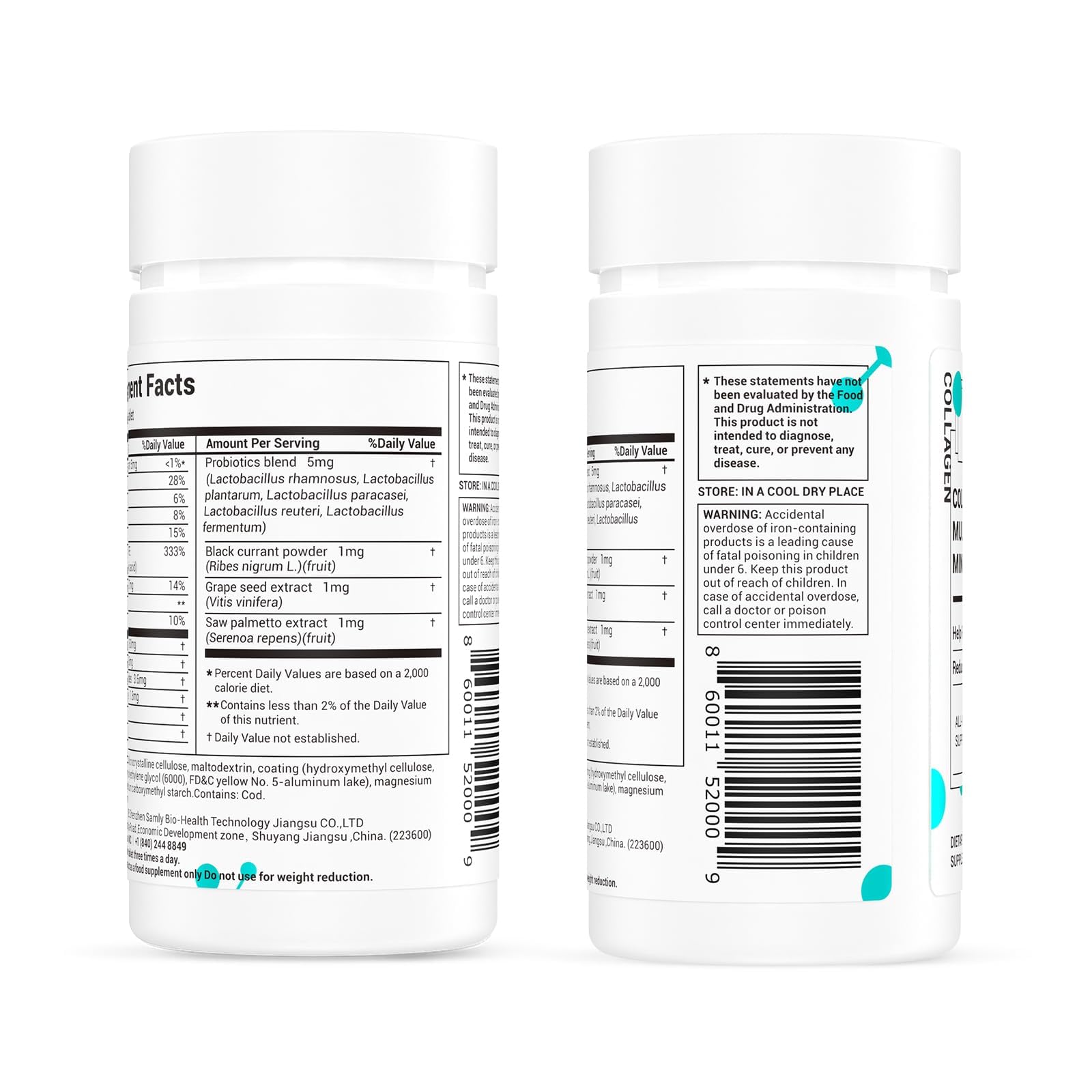 DrBioCare Collagen Peptides for Women, Beauty Vitamin & Mineral Supplement,Contains Vitamin D3, Probiotics for Women & Collagen Peptides,Vitamin B Complex,Vitamin E 180 Tablets DrBioCareAu supplements