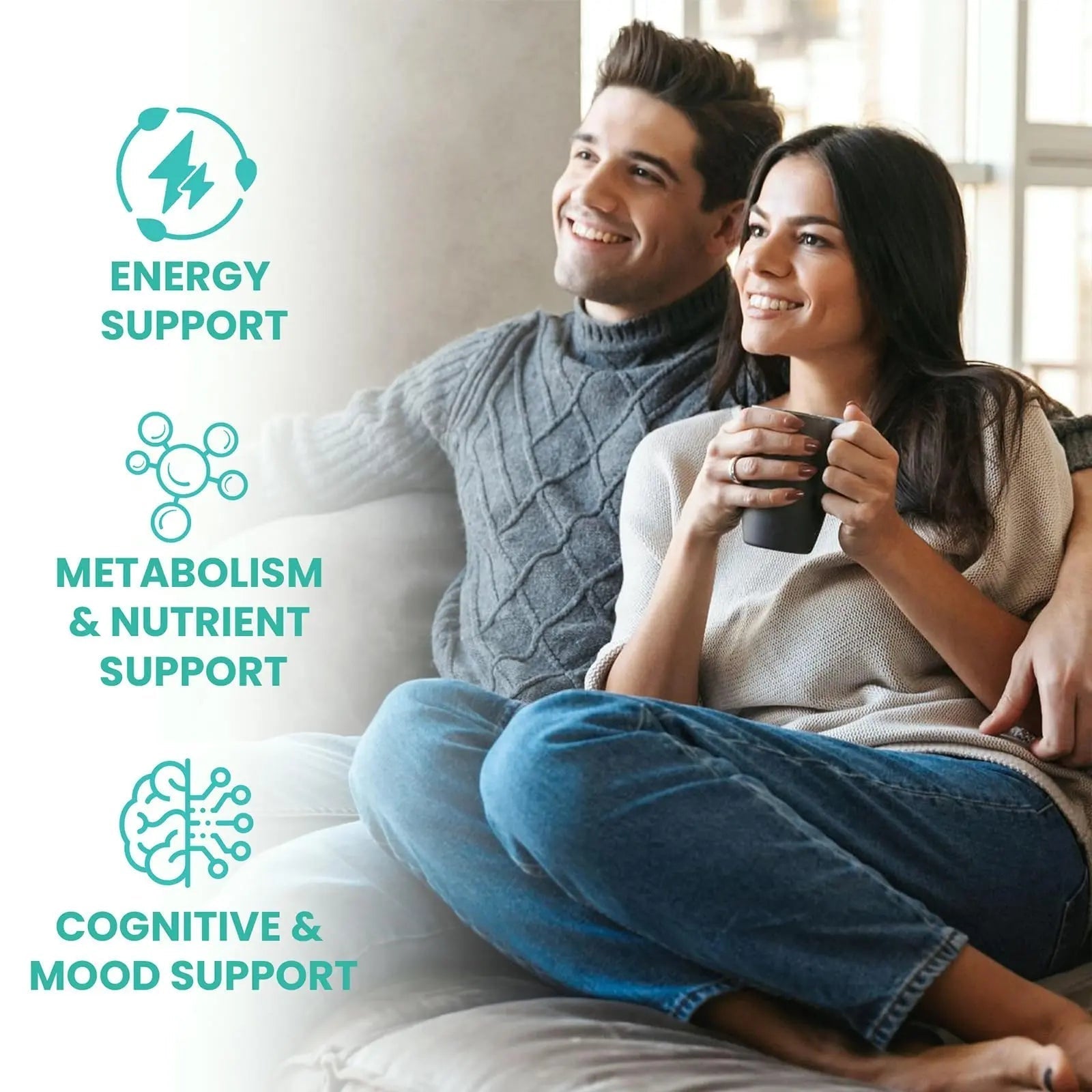 Eliquvit Methylated Multivitamin for Men & Women - Methylated B Complex with Methylfolate & B12-9-in-1 MTHFR Support + TMG - Vegan Multivitamin EliquvitAu supplements