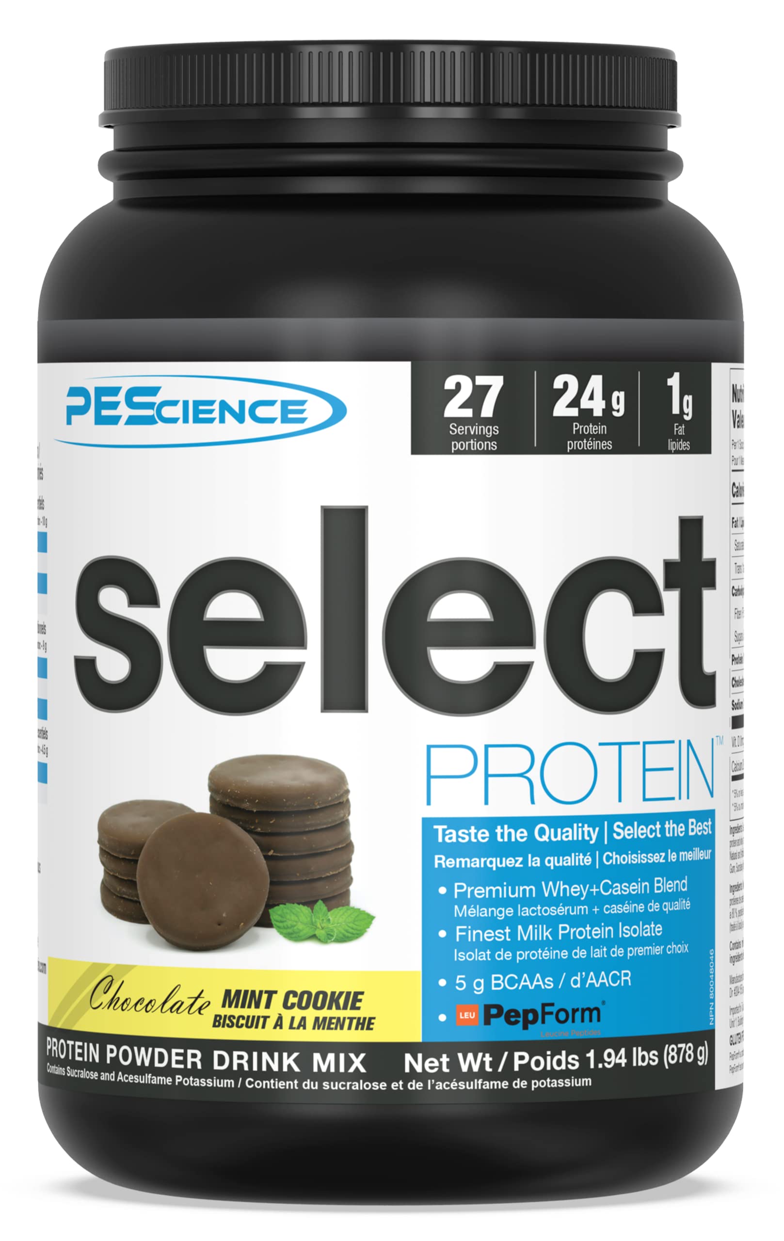 Select Protein Chocolate Mint Cookie 27 PEScienceAu supplements