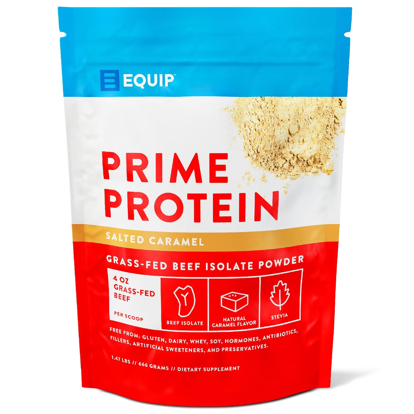 Equip Foods Prime Protein - Grass Fed Beef Protein Powder Isolate - Paleo and Keto EquipUS supplements