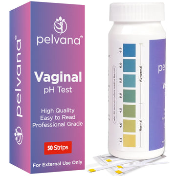 Pelvana Vaginal pH Balance Test Strips for Women 50 Strips - Vaginal pH Test Strips PelvanaAu supplements