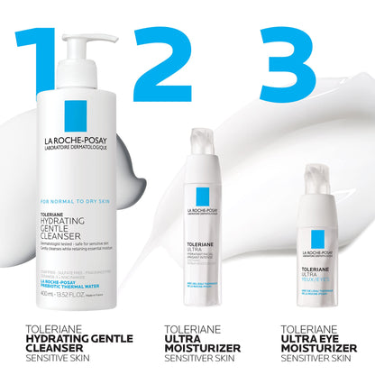 La Roche-Posay Toleriane Dermallergo Eye Cream Soothing Repair Moisturizer, Soothes and Comforts Sensitive Skin La Roche-PosayUS supplements