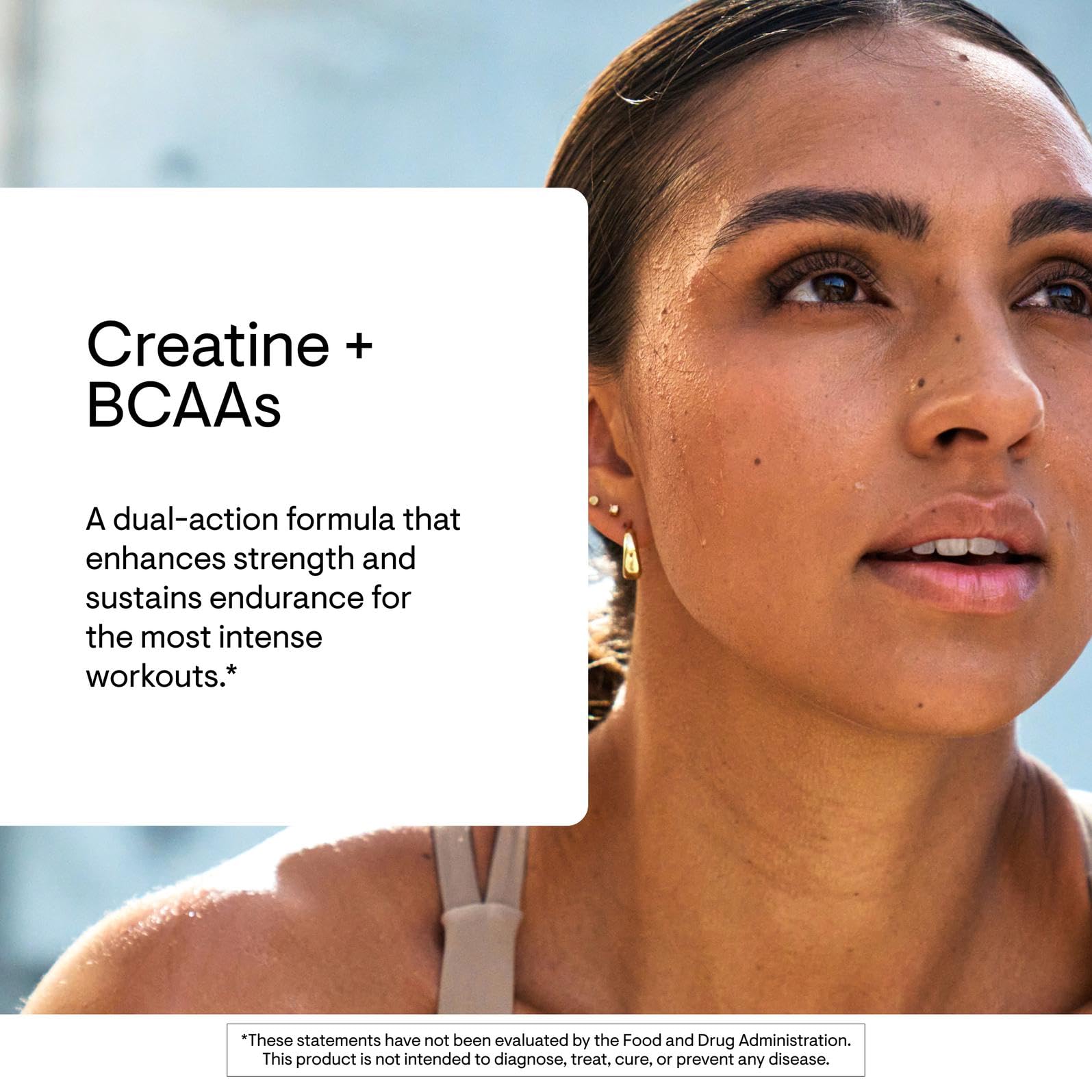 THORNE - Creatine + BCAAs - Micronized Creatine Monohydrate + BCAA Powder - Support for Muscles, Exercise Endurance & Recovery* - for Women & Men - Peach Mango - NSF Certified for Sport - 30 Servings THORNEAu supplements